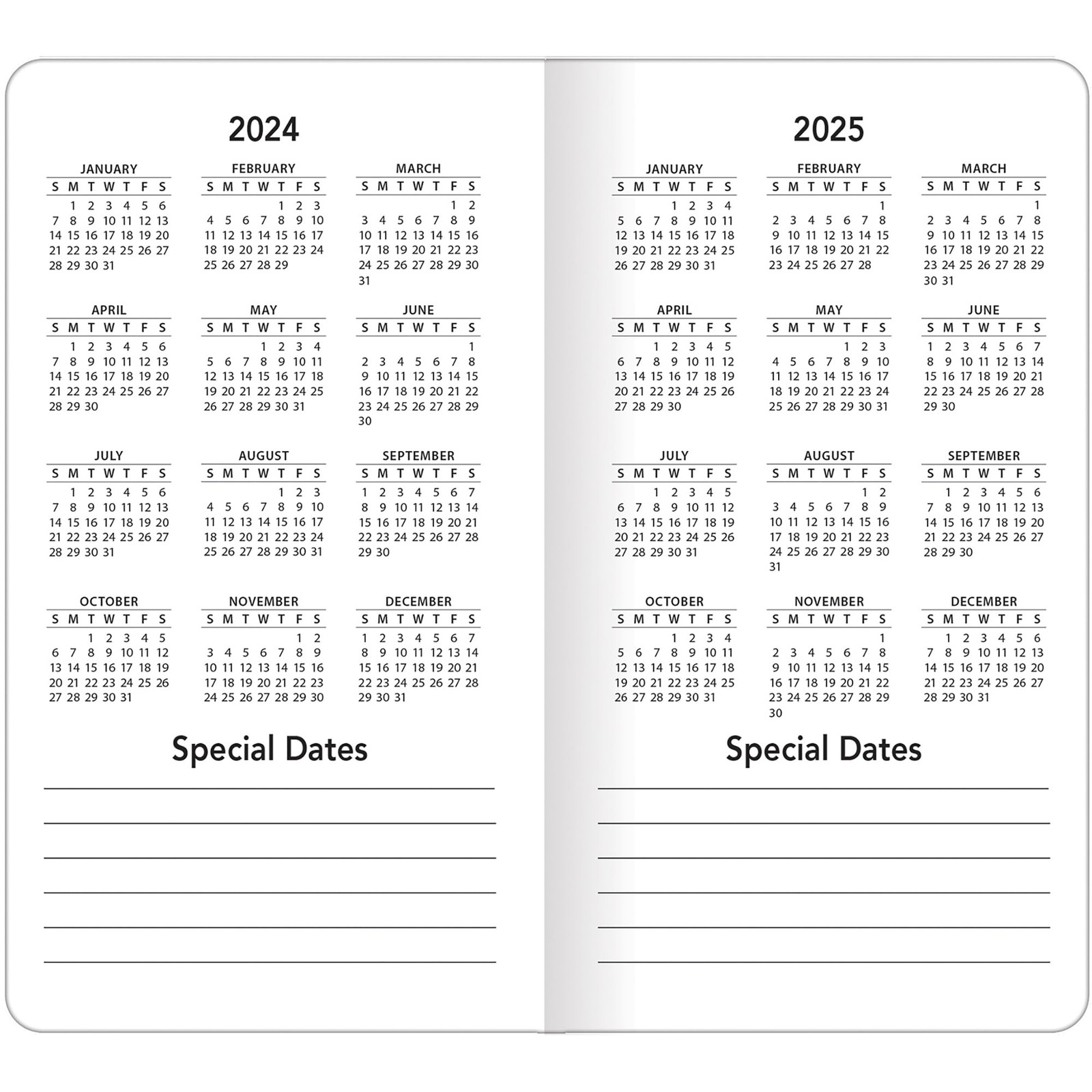 Turner Licensing, COL Penn State Nittany Lions 2025 Pocket Planner Multi
