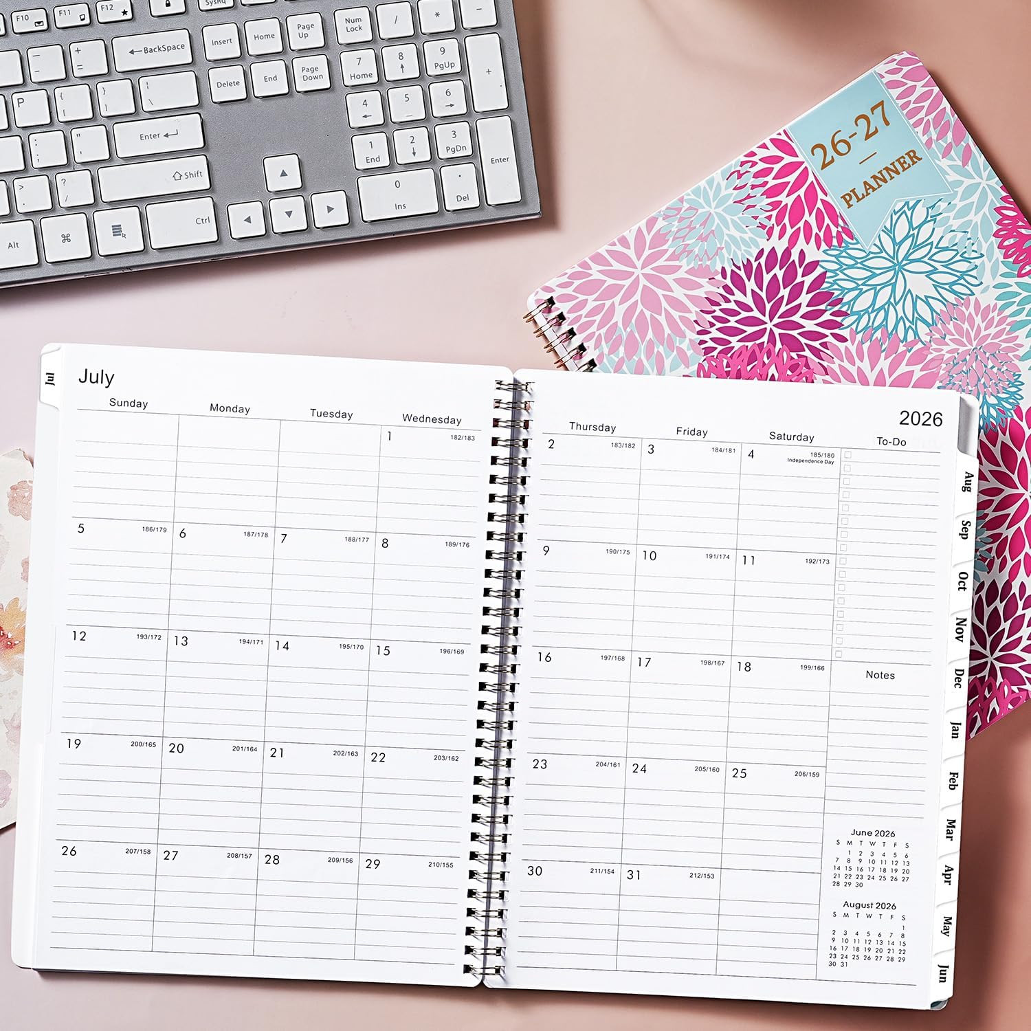 Planner 2026-2027 – 9” x 11” Calendar Planner 2026-2027, Jul. 2026 – Jun. 2…
