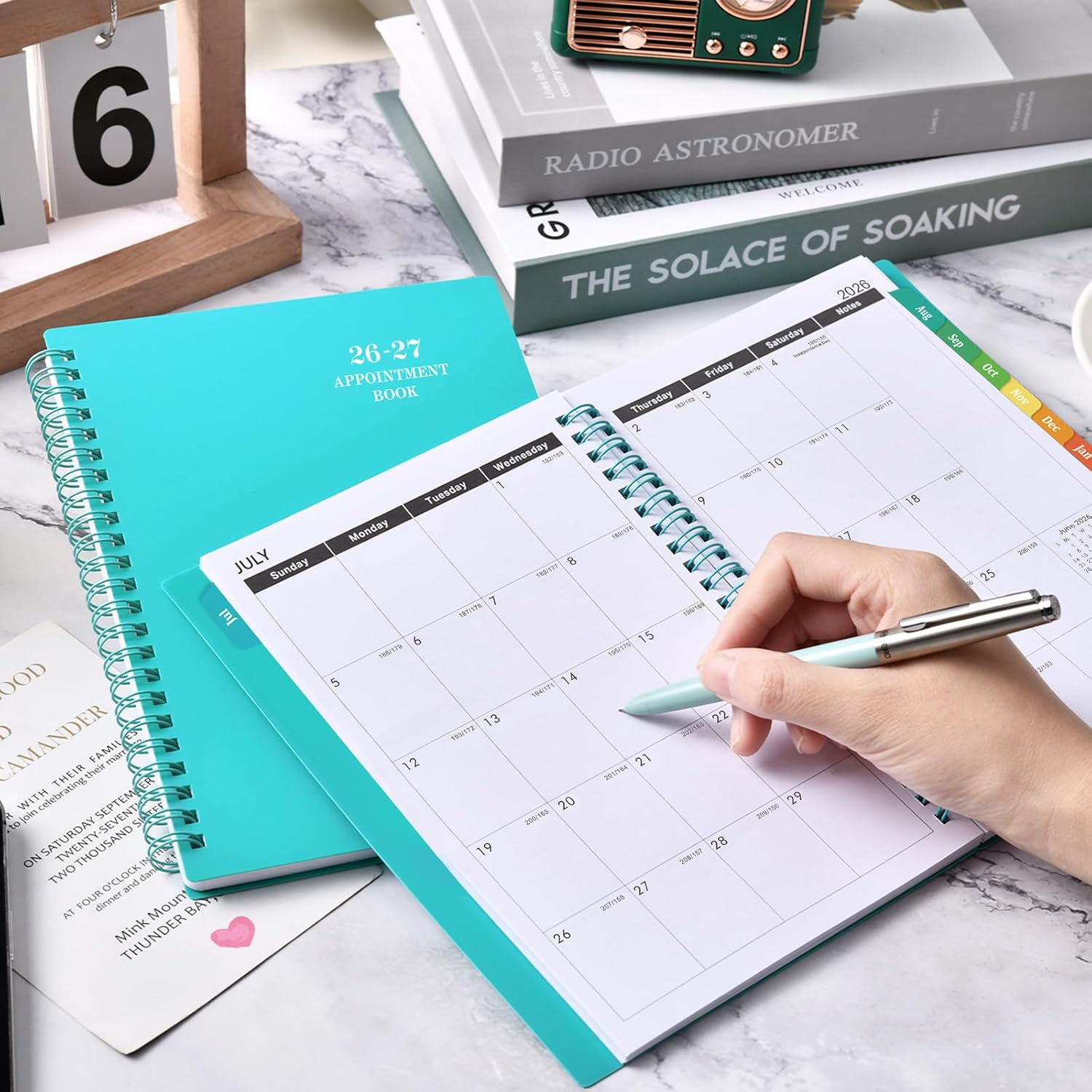 2026-2027 Appointment /Planner – Weekly Appointment /Planner 2026-2027, July 202