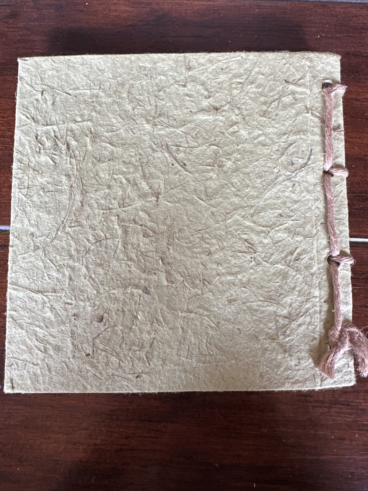Elephant PooPoo Paper Park Journal 6.75” x 6.75 Handmade Recycle Organic Read