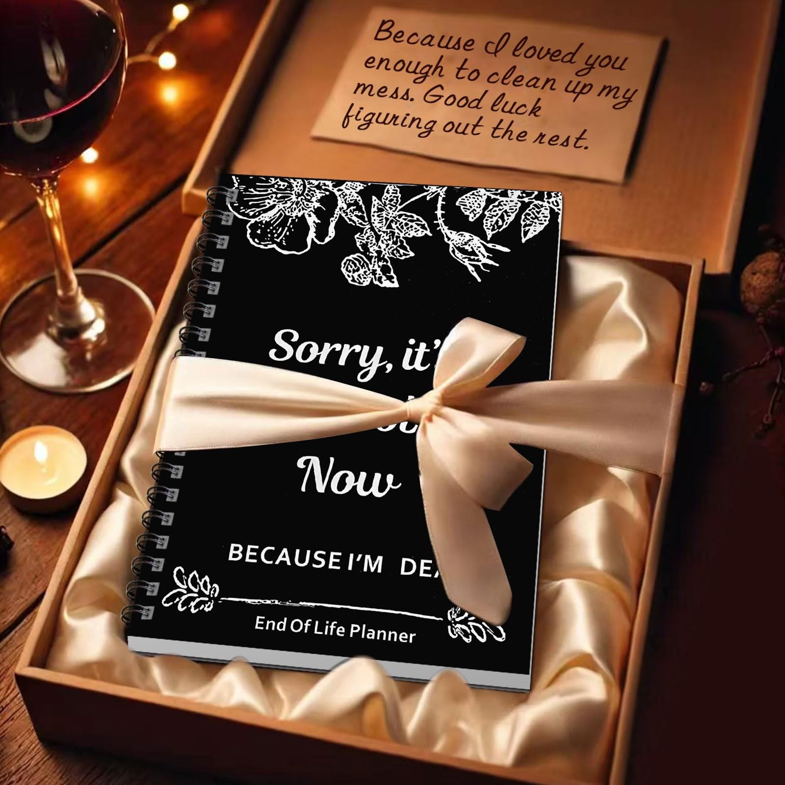 Rovhity End of Life Planner – “Sorry, It’s Your Problem Now” Funny black