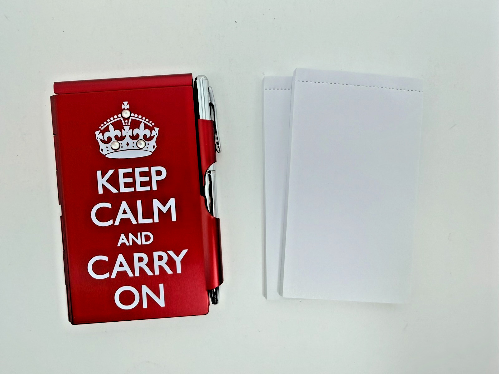 Wellspring Memo Mate Flip Note Notepad with Pen & Refillable Pads ** You Pick **