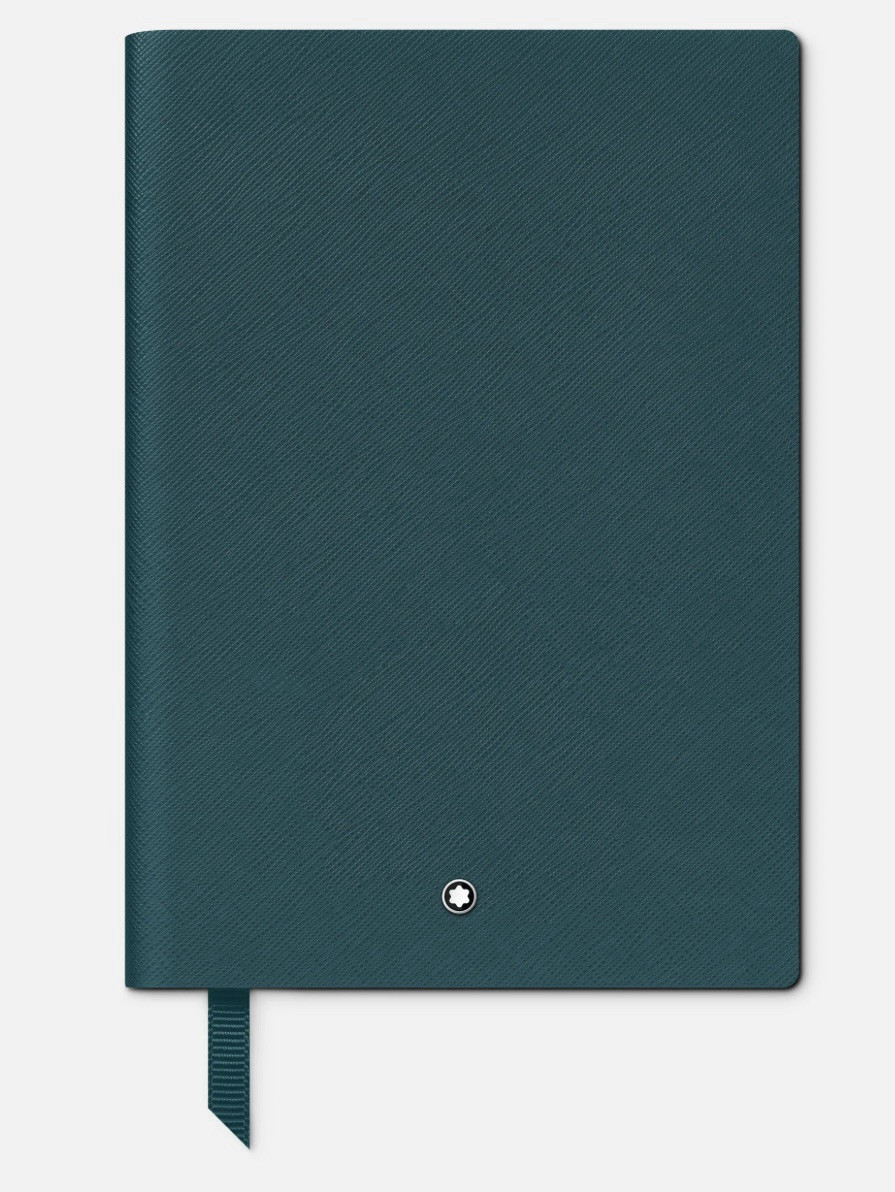 New Montblanc NOTEBOOK #146 , SARTORIAL, CYPRUS BLUE – LINED MB134085