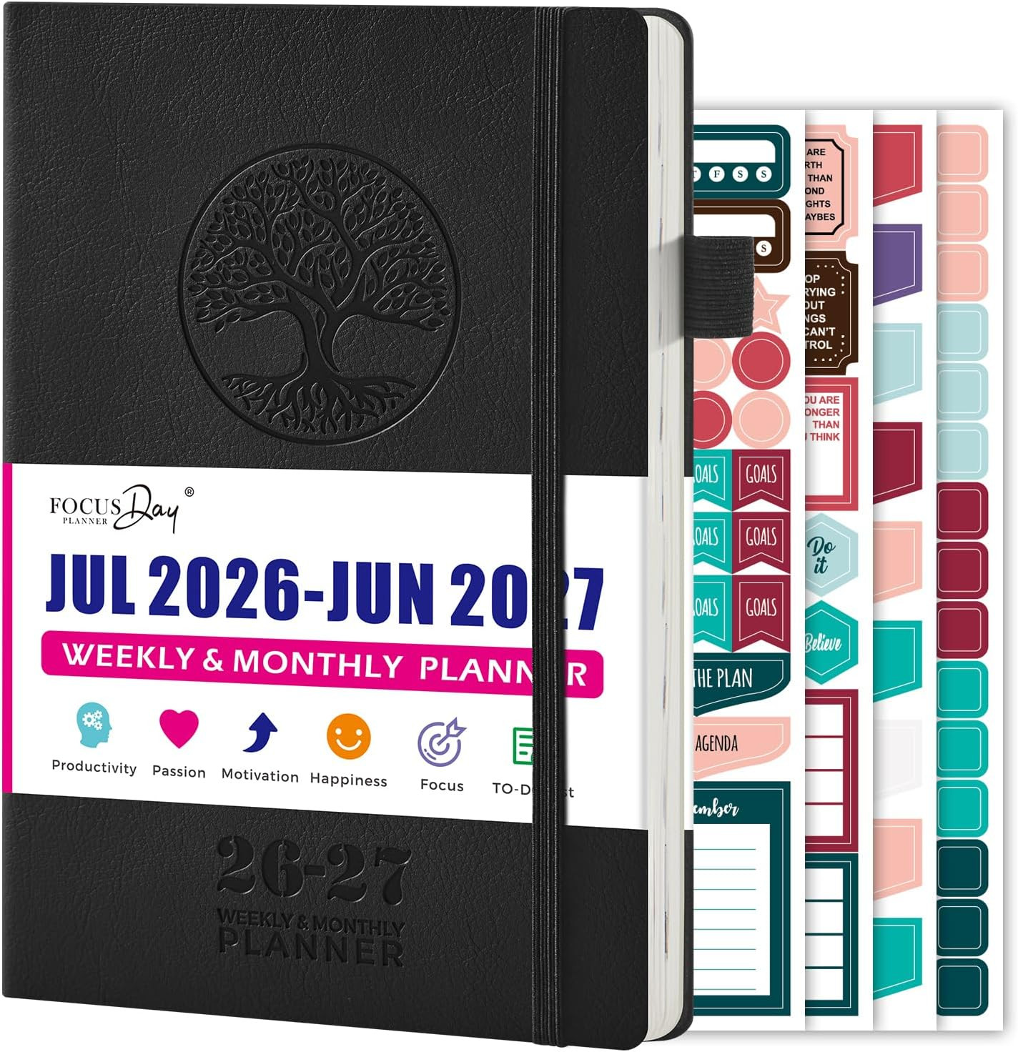 Academic Planner 2026-2027, July 2026 – June 2027 Weekly and Monthly Planner/Cal