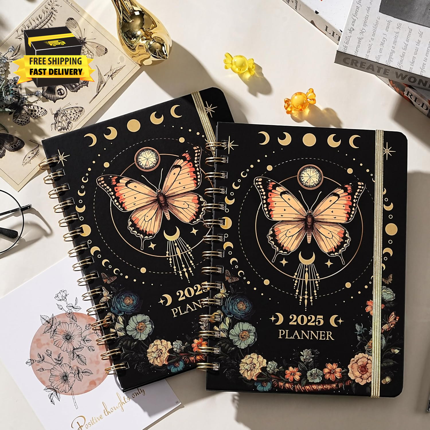 2025 Planner – Planner 2025, Jan.2025 – Dec.2025, 6.4″ X 8.5″, 2025 Planner Week