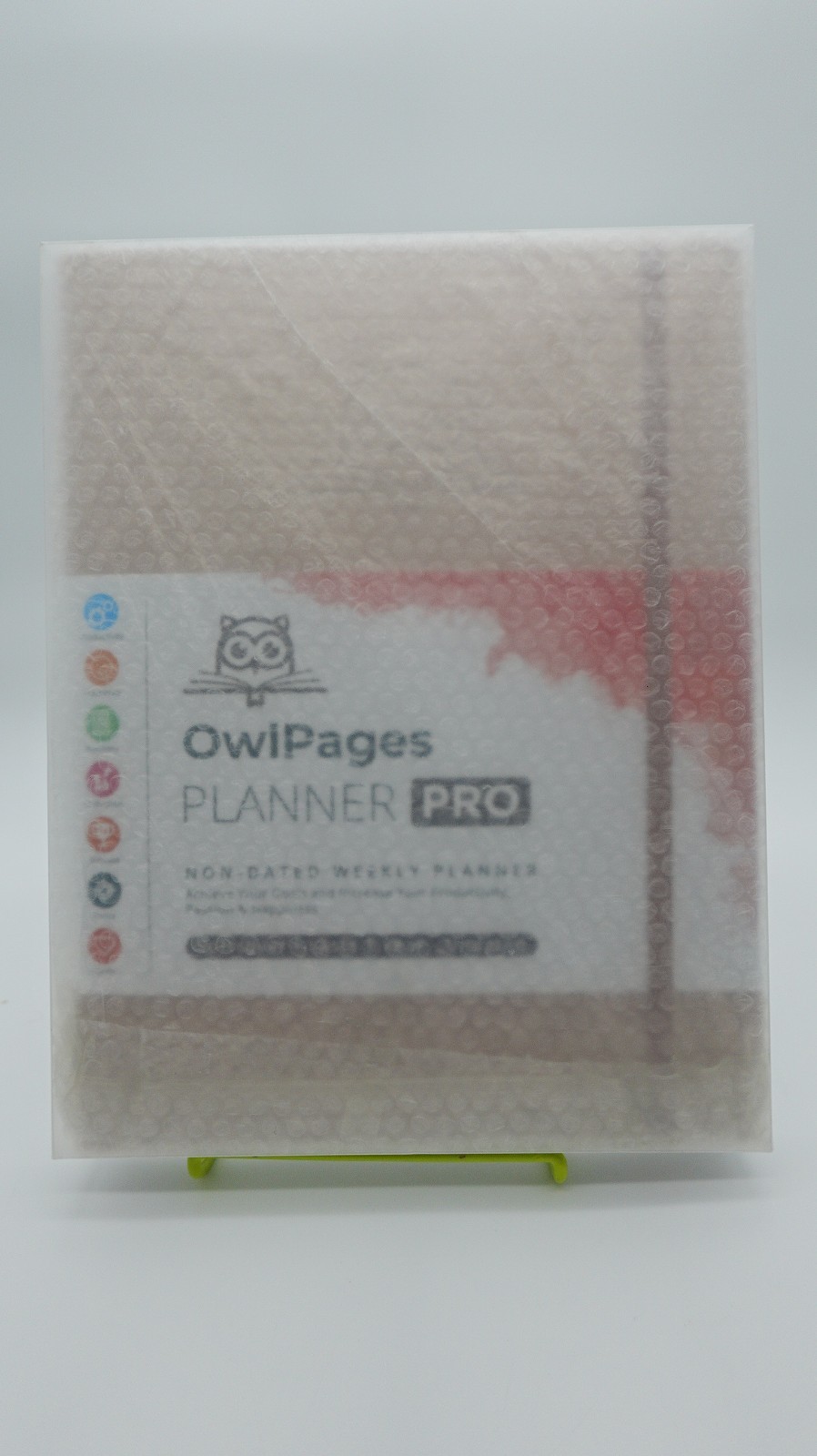 Planner PRO Undated Daily Weekly Monthly Life Planner A4 Goal Journal Rose