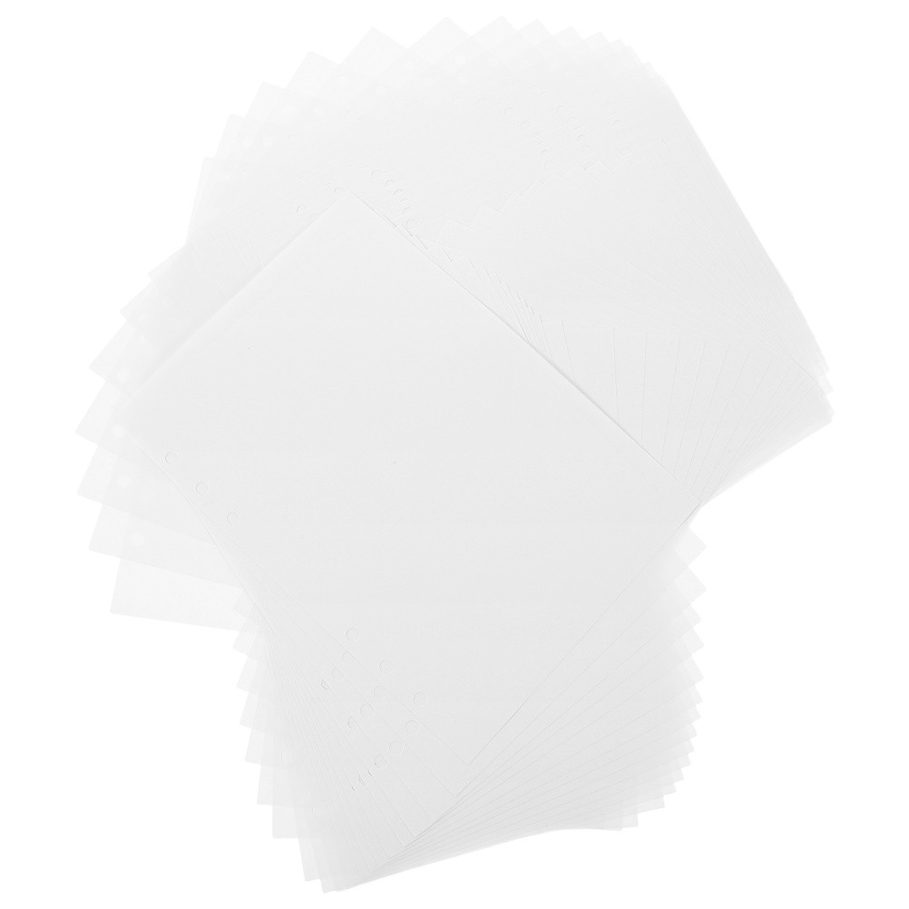 50 Sheets Handbook Sticker Collection Collecting Album A6 Blank Refill Page