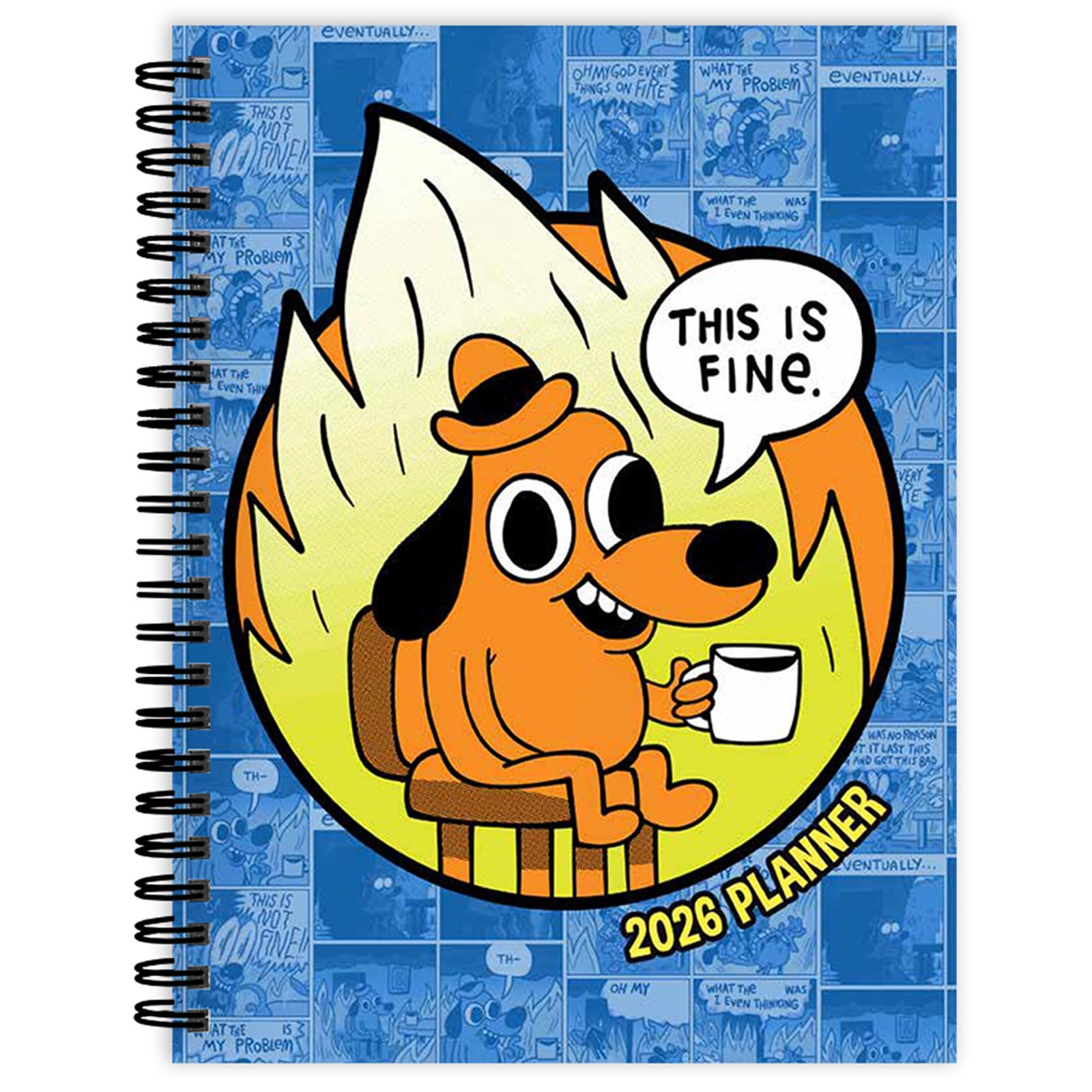 TF Publishing 2026 This is Fine Medium Weekly Monthly Medium,
