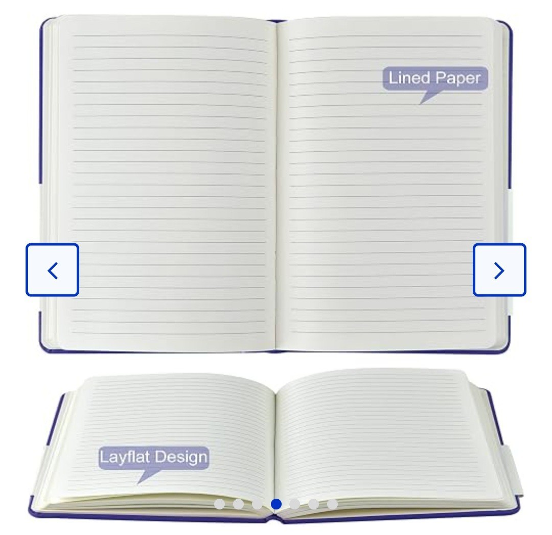 Lined Journal Notebook, (Gray), 160 Pages, Medium 5.5 inch x 8.3 inch 14x21cm