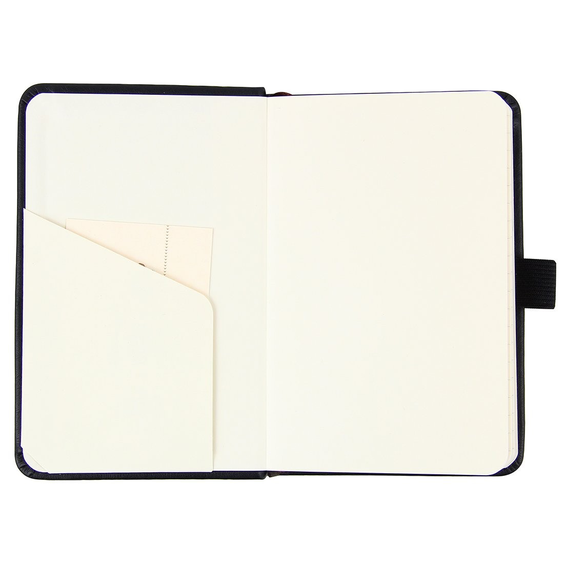 Pocket Notebook 3.5″ x 5.5″ – 144 Pages, Small Hardcover Journal with Pen Holder