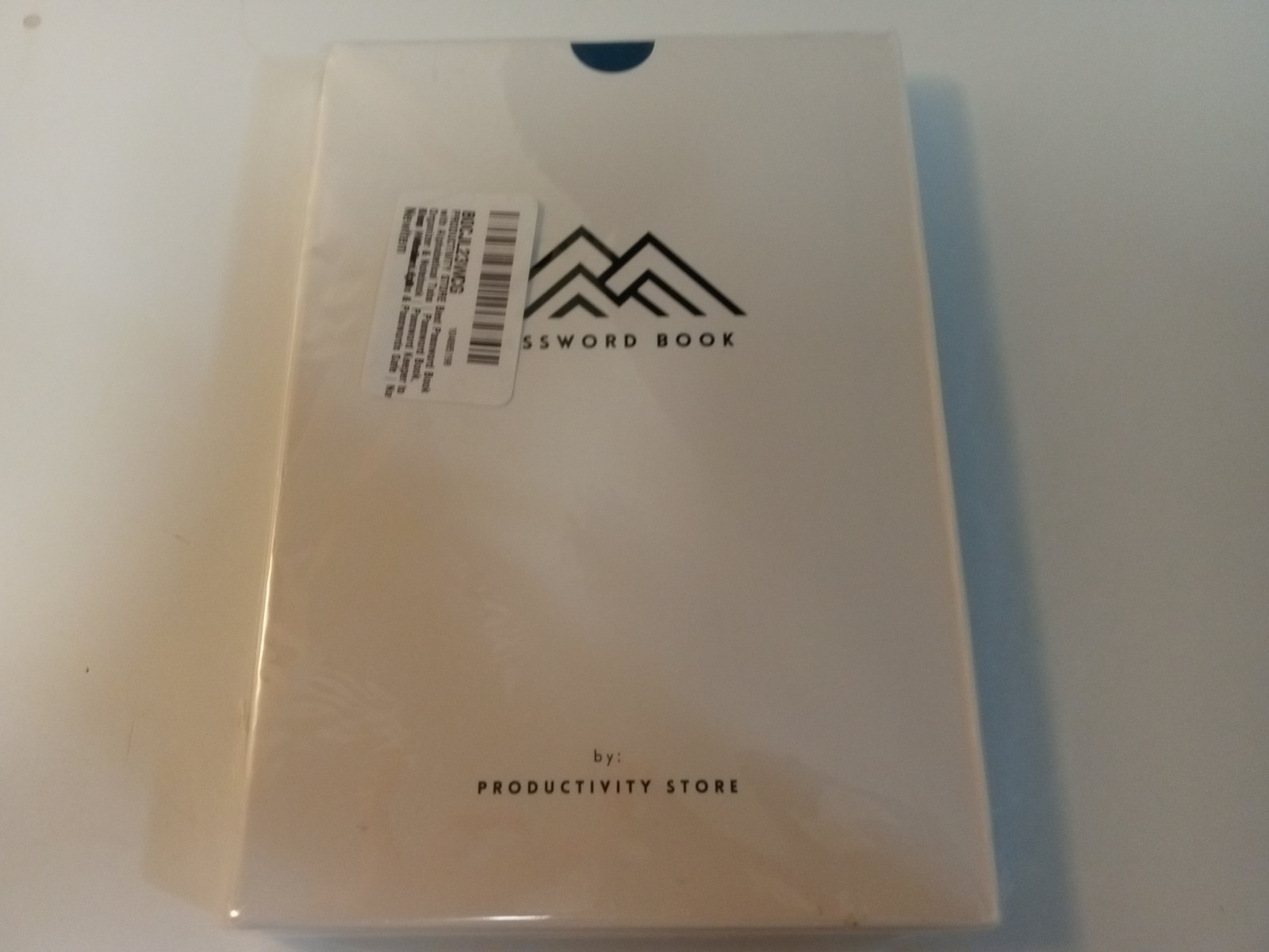 Password Book (Max Medium) 5×8-inch Navy Blue Password-Organized Journal Book