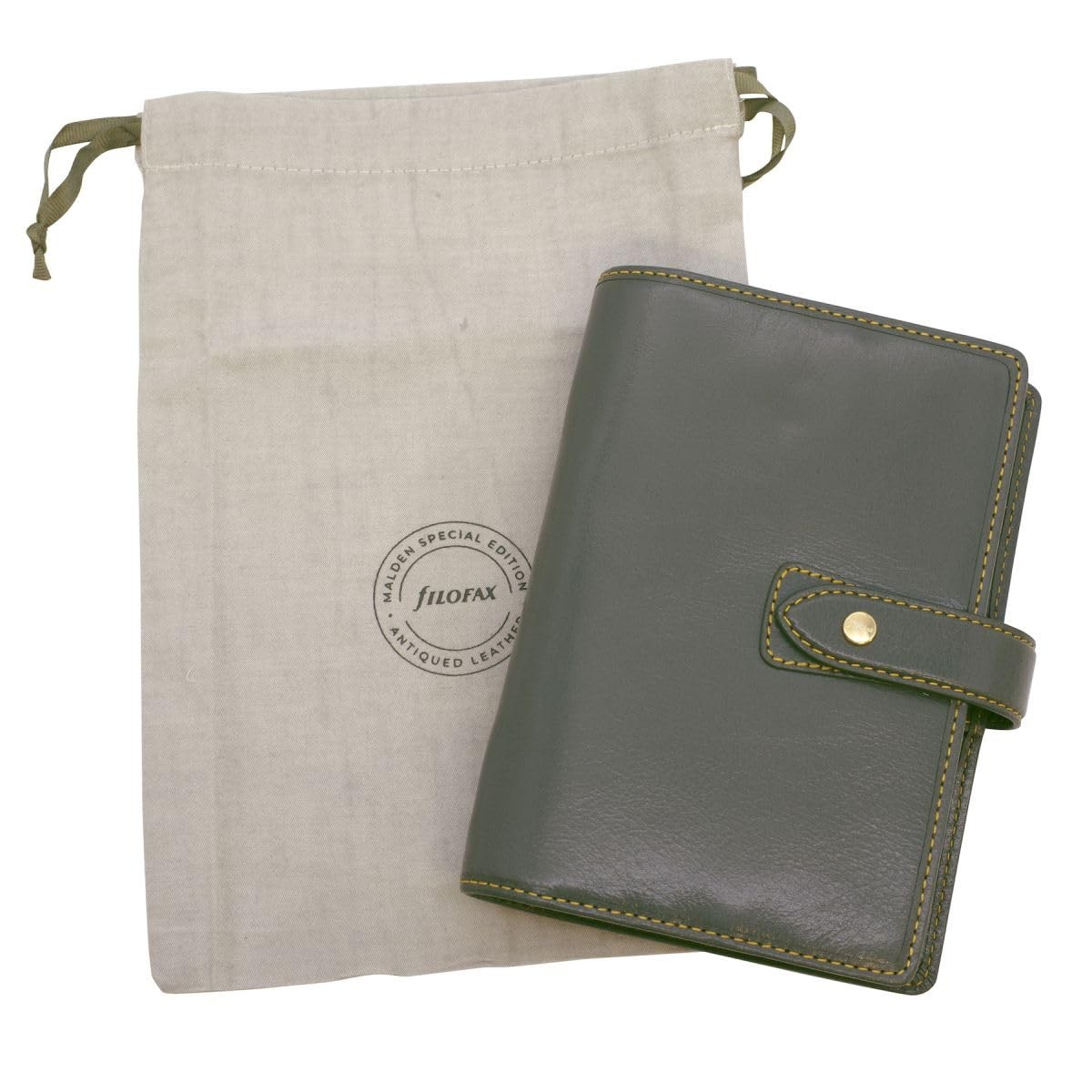 Filofax Malden System Planner, Bible Size, Charcoal, 022693 (Genuine Imported Pr