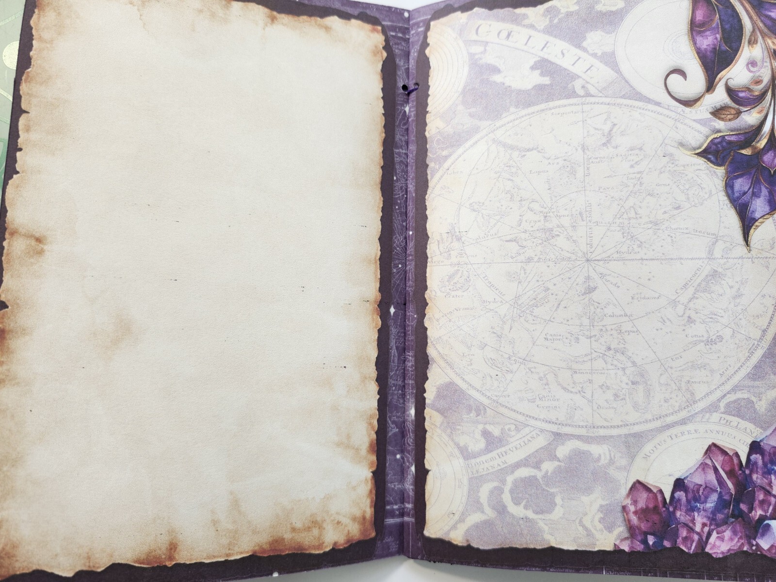 Junk Journal Booklet “MYSTIC 2” Fortune PSYCHIC HANDMADE Cards, Pockets +More!