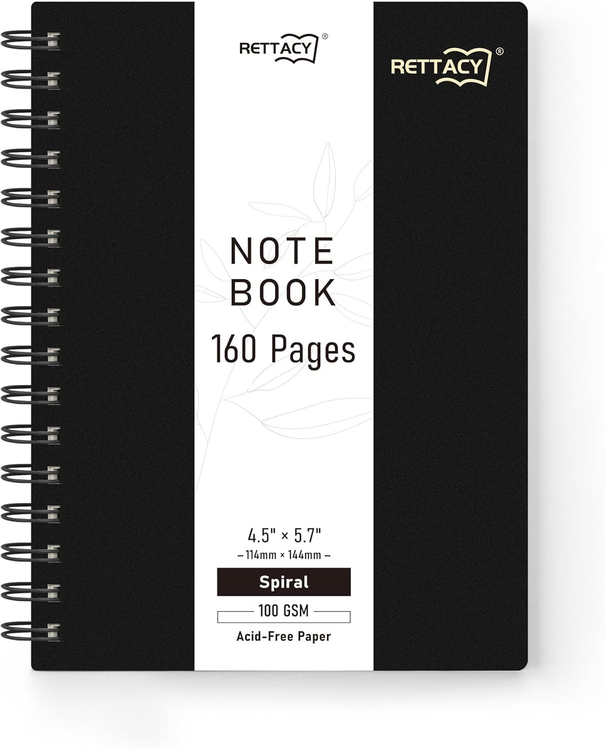 Sturdy Spiral-Bound Pocket Journal: 160 Acid-Free Pages, Waterproof Cover