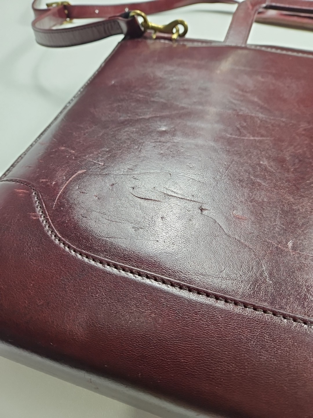 Vtg Franklin Covey 7 Ring Binder Planner Organizer Handles Zip Tote Strap