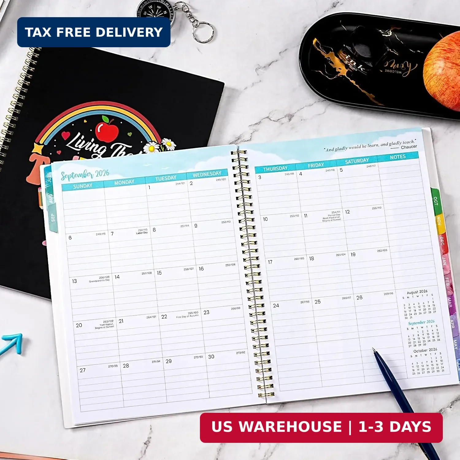 Teacher Planner 2026-2027 – Teacher Lesson Planners 2026-2027 from Jul. 2026- Ju