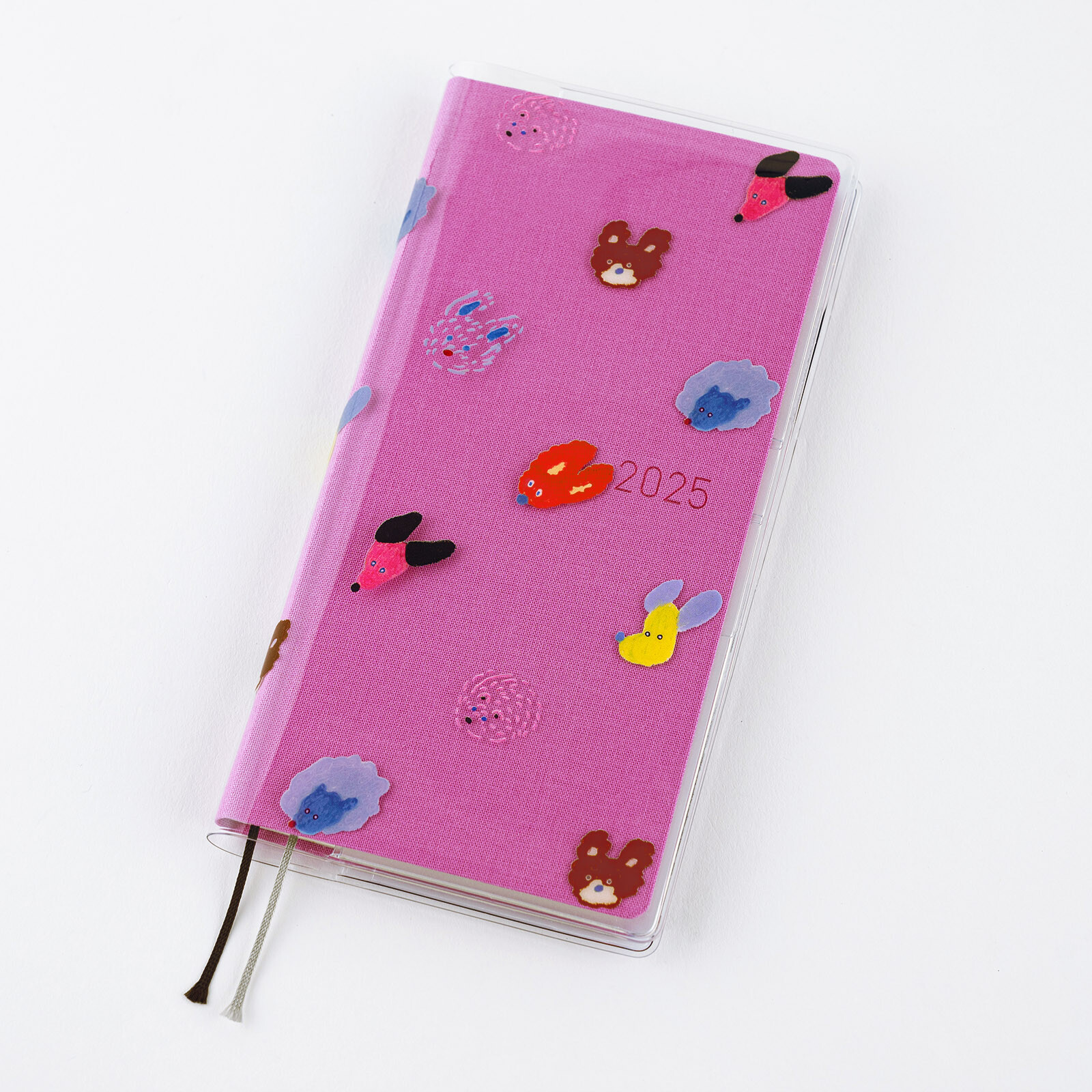 Hobonichi Techo Protective Cover Slim Vertical for Weeks Keiko Shibata Dog Ears