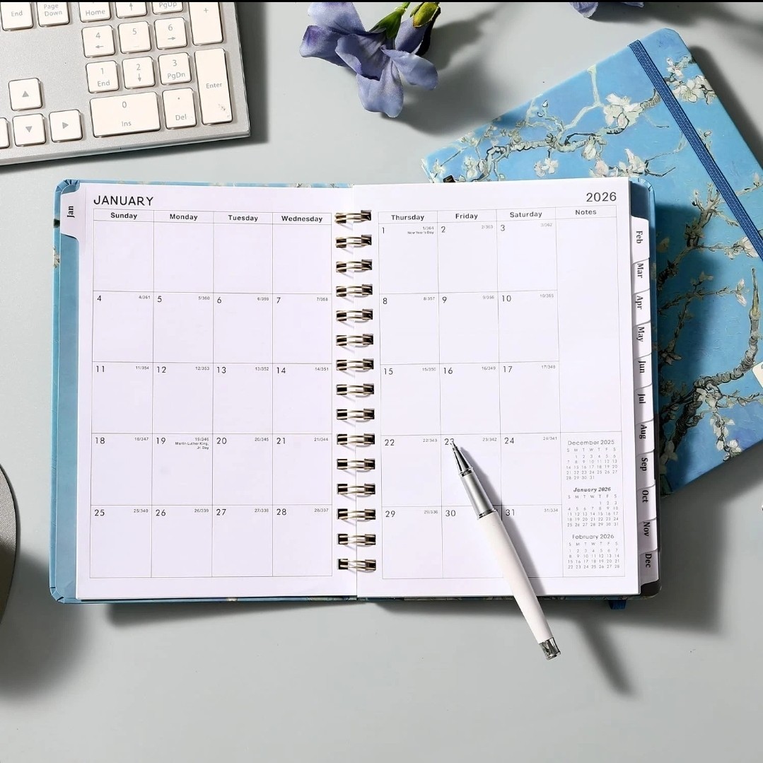 2025 Planner Weekly and Monthly Planner 2025, 6.4″ x 8.5″, Jan – Dec 2025, Calen