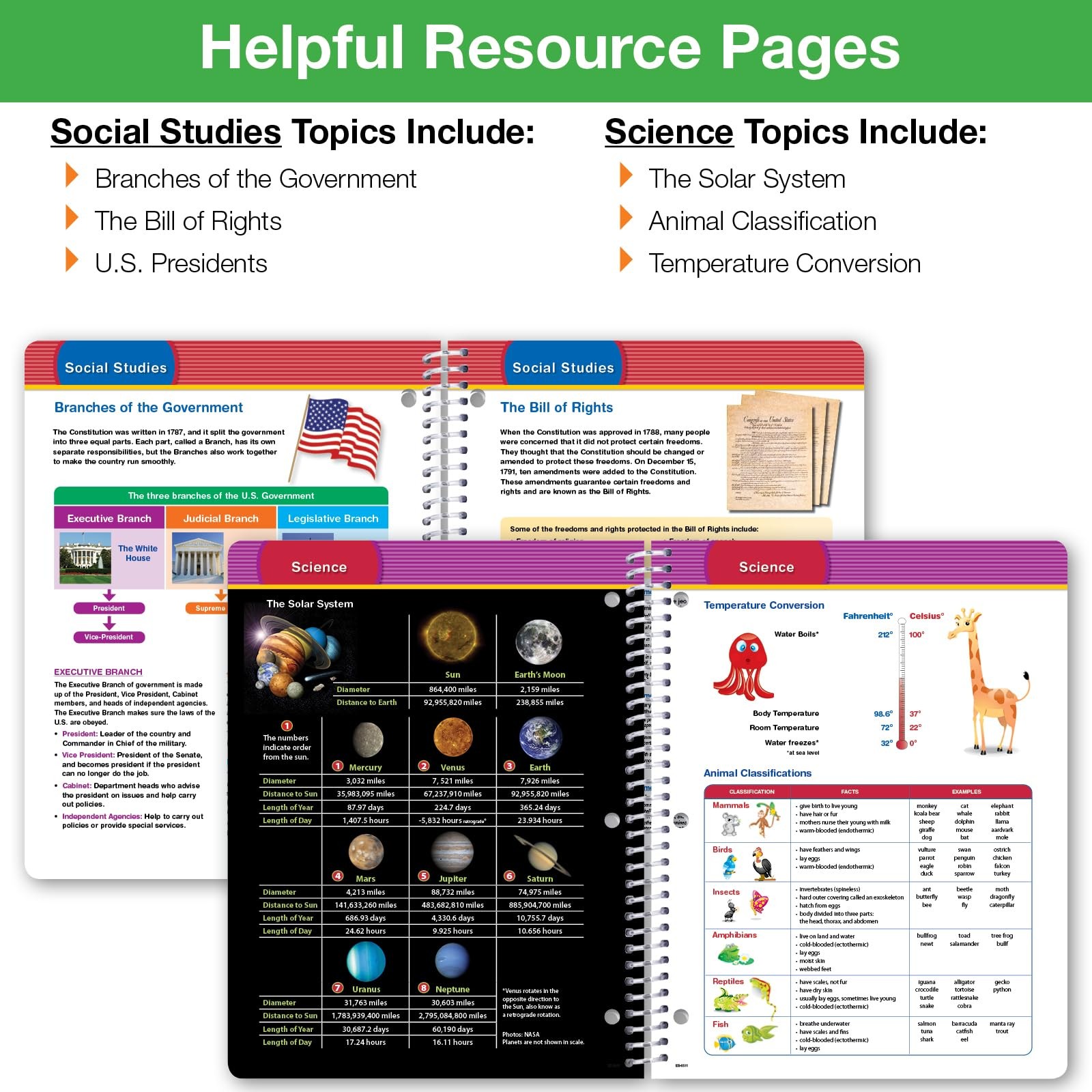 Global Datebooks 2026-2027 8.5 inches x 11 inches, Space Happy Planets