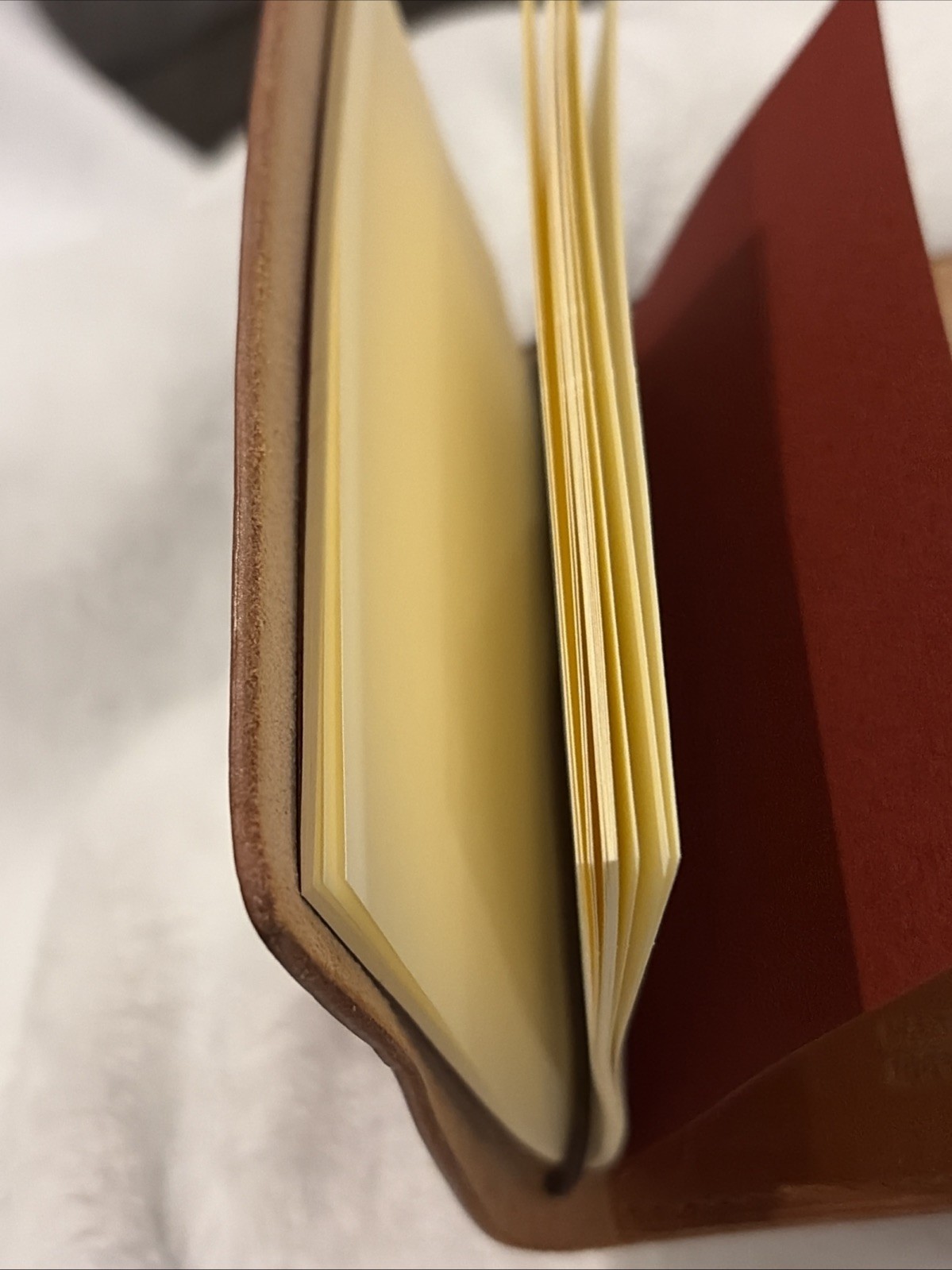 Pocket Notebook Italy Leather Refillable Mini Comp Book -four All Mankind7