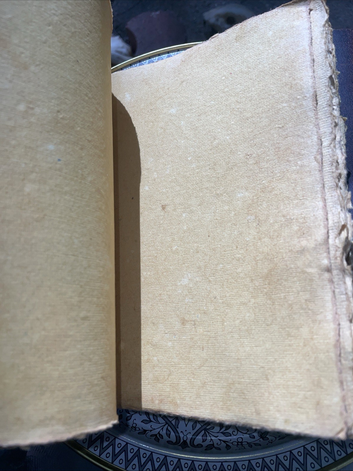 Luxeoria Leather Journal 8.5″ X 6.5″ X 1.5″ Vintage Brown, Vintage Paper