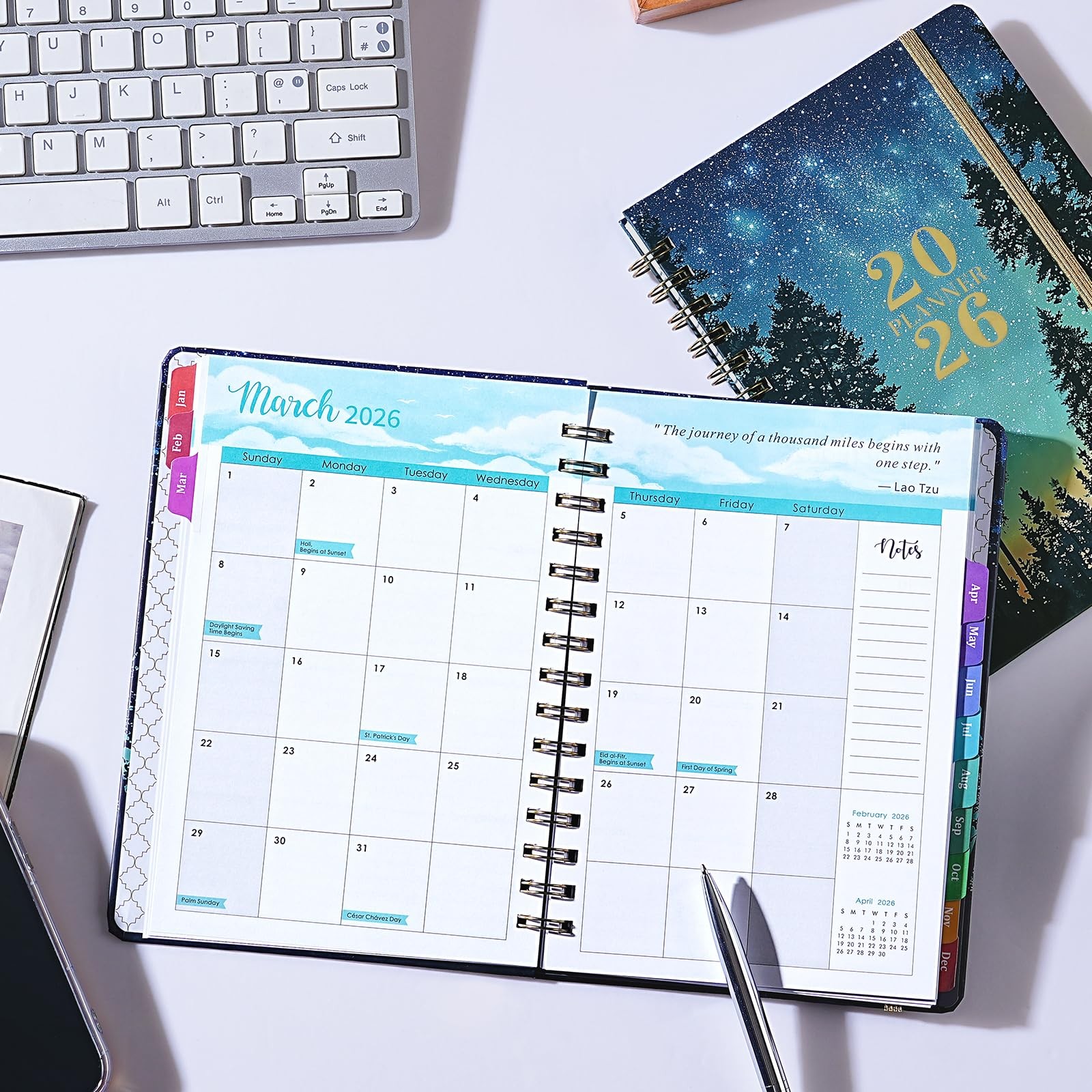 2026 Planner 2026 Weekly and Monthly from Jan 2026 Dec. 2026, 6.4″ x 8.5″