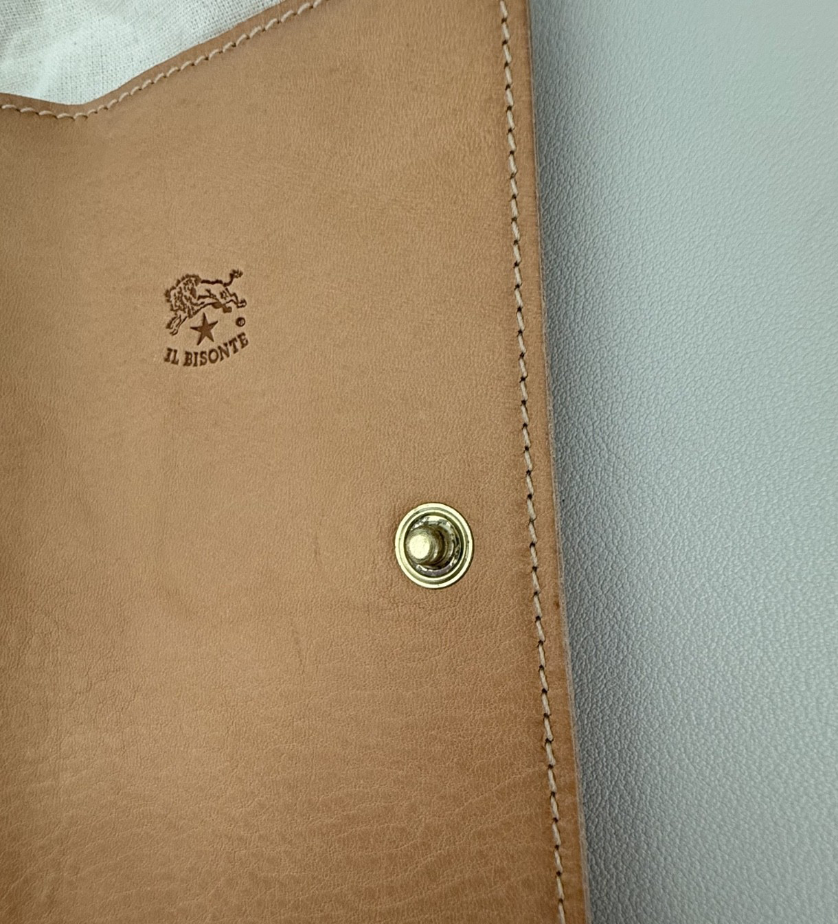 IL BISONTE A7(Pocket Size) Planner Cover in Color Natural