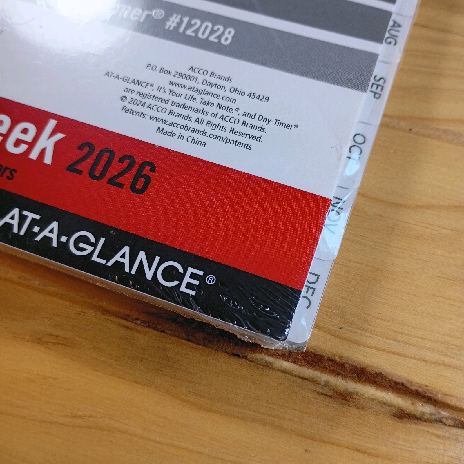 2X AT-A-GLANCE My Week 2026 Zise 4 With Monthly Calendars Item #061-285Y