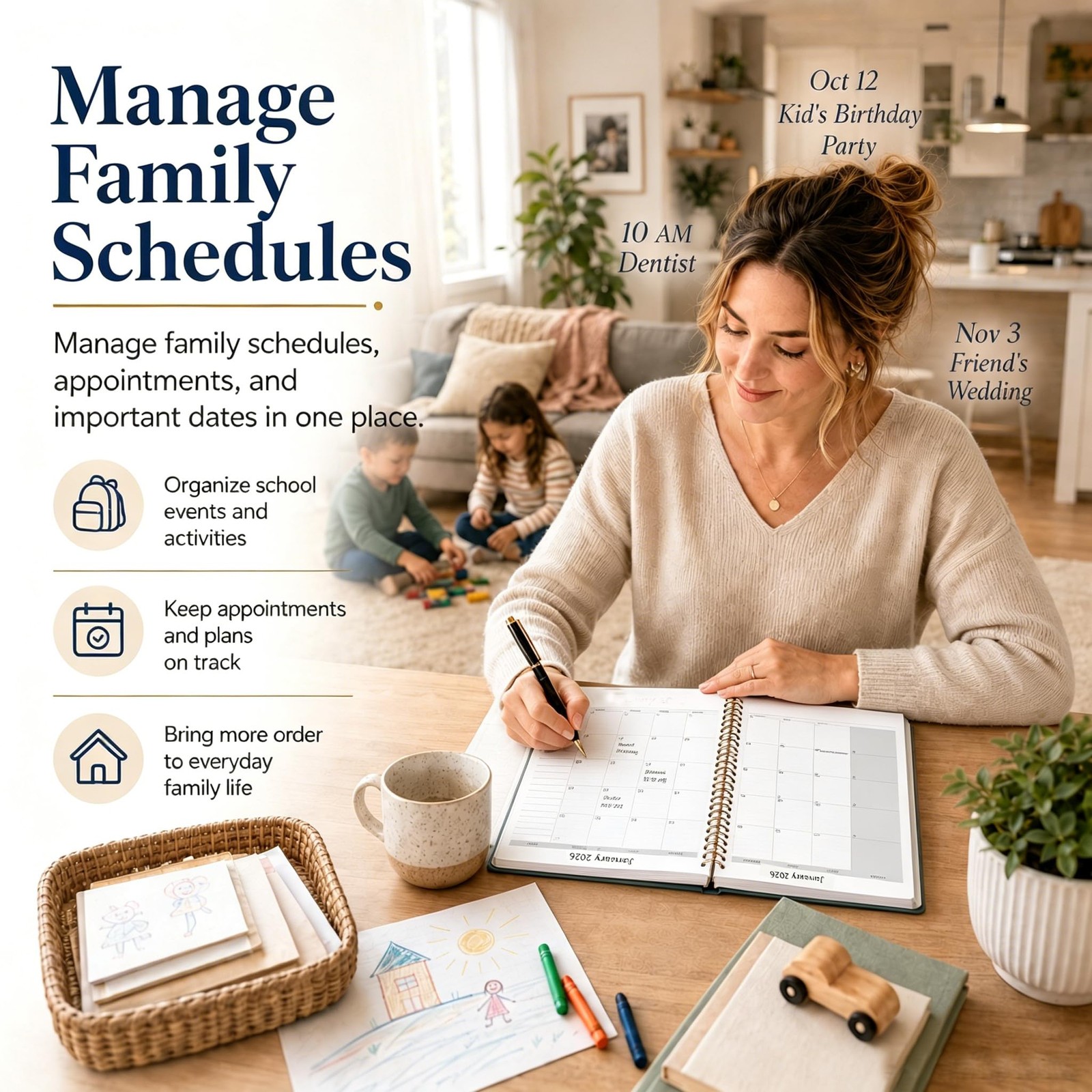 2026-2027 Monthly Planner – Jan.2026 – Dec. 2027, 2 Year Calendar 2026-2027 M…