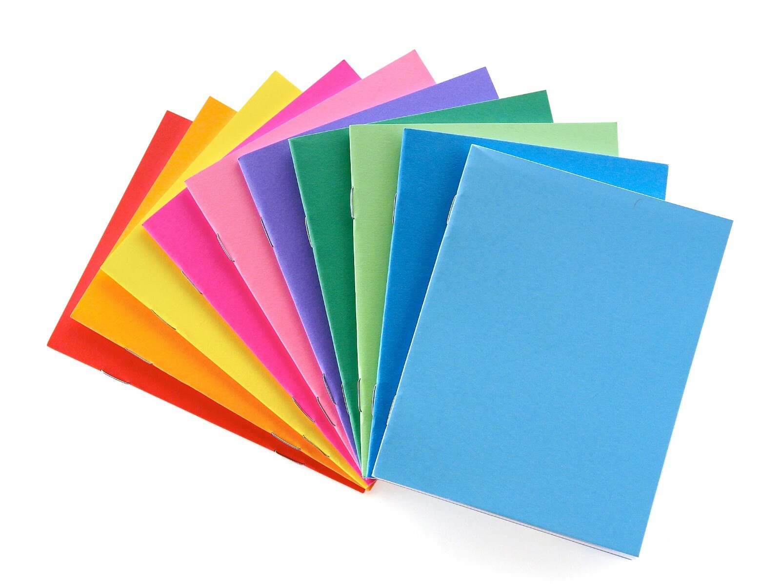 Hygloss Products Small Blank Books – 10 Assorted Colors – 32 Pages – 5.5 x 8.5″