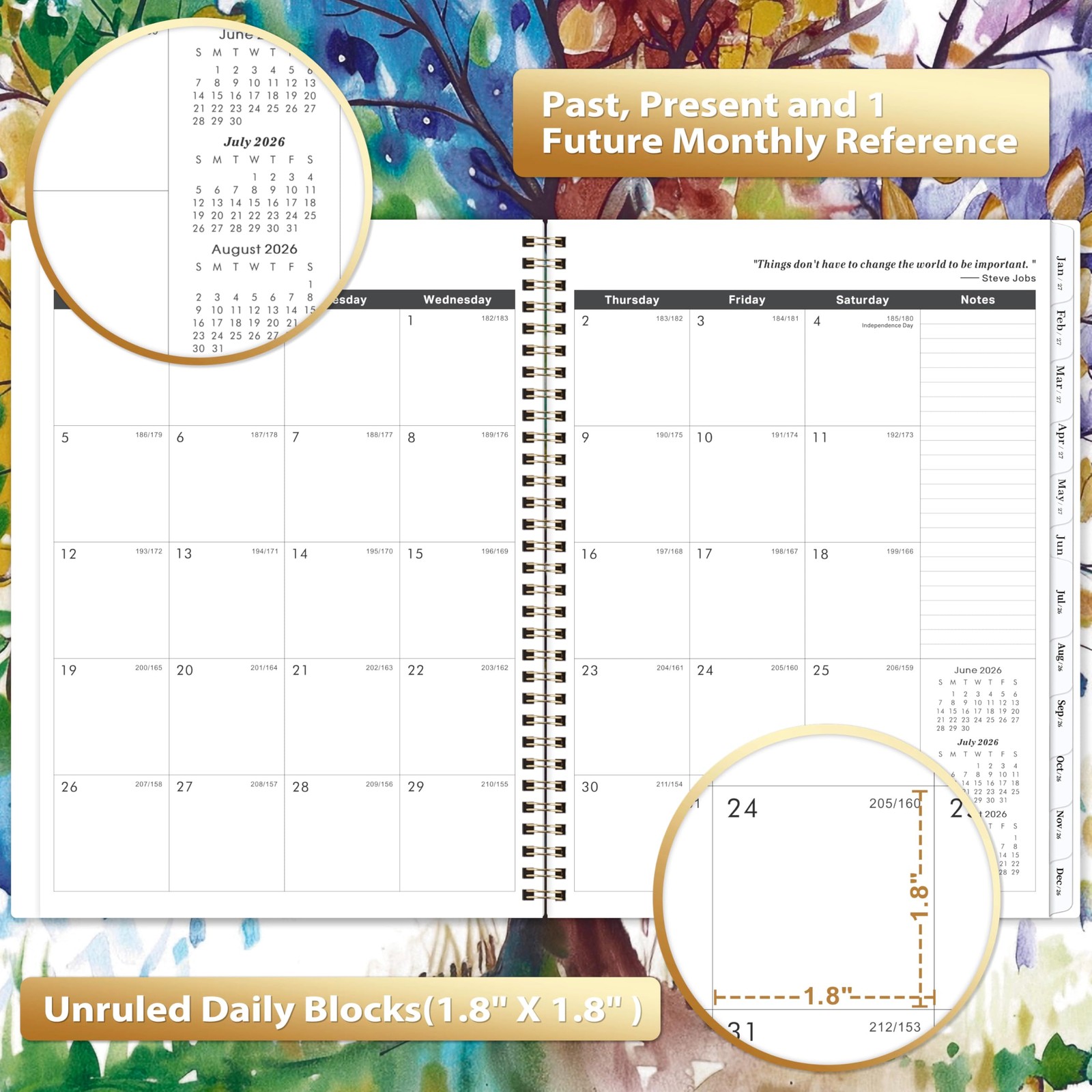 2026-2028 Monthly Planner – 2026-2028 Planner from July 2026 – June 2028, 8.5…