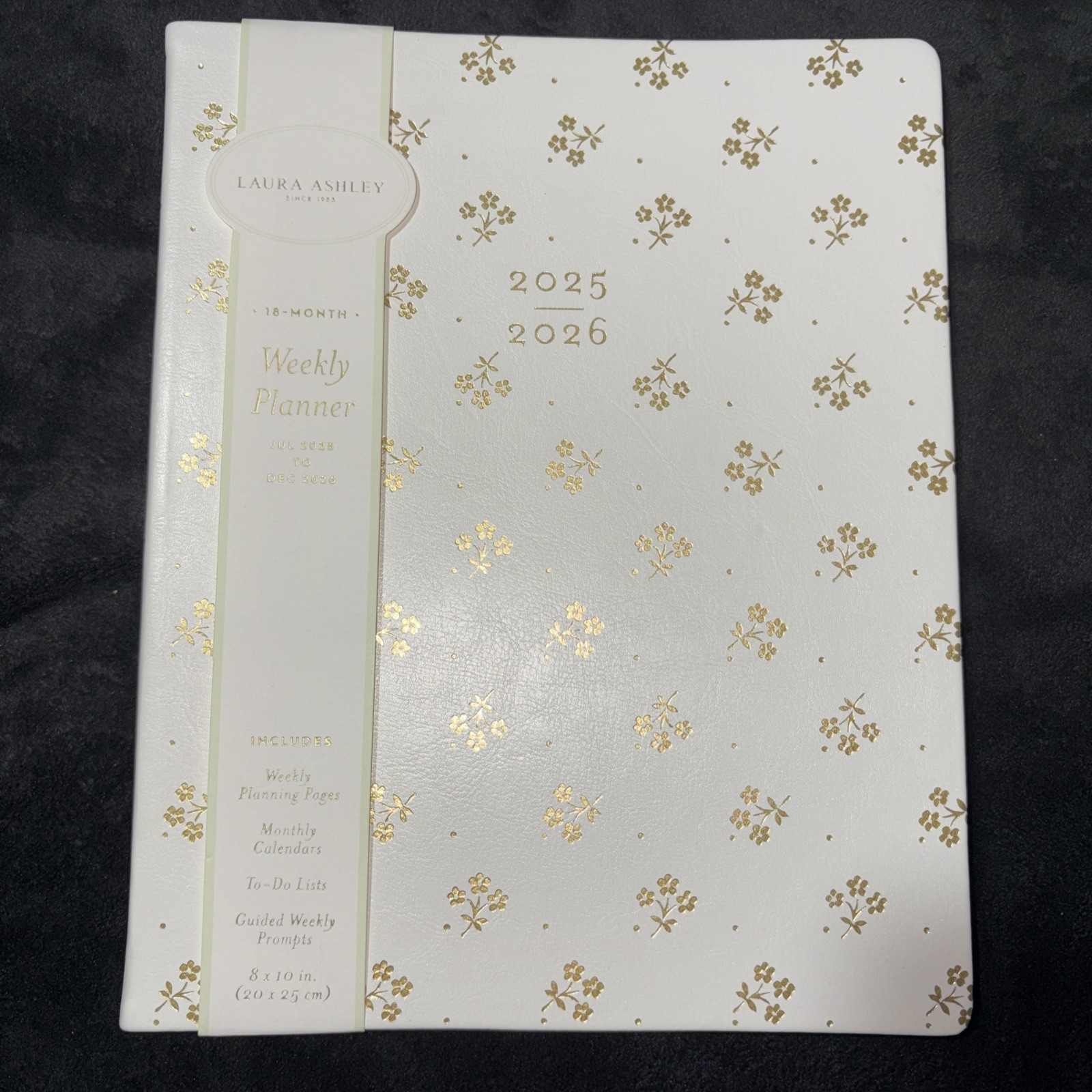 Laura Ashley 2026 Agenda Planner Monthly And Weekly 18 Month July 2025-Dec 2026