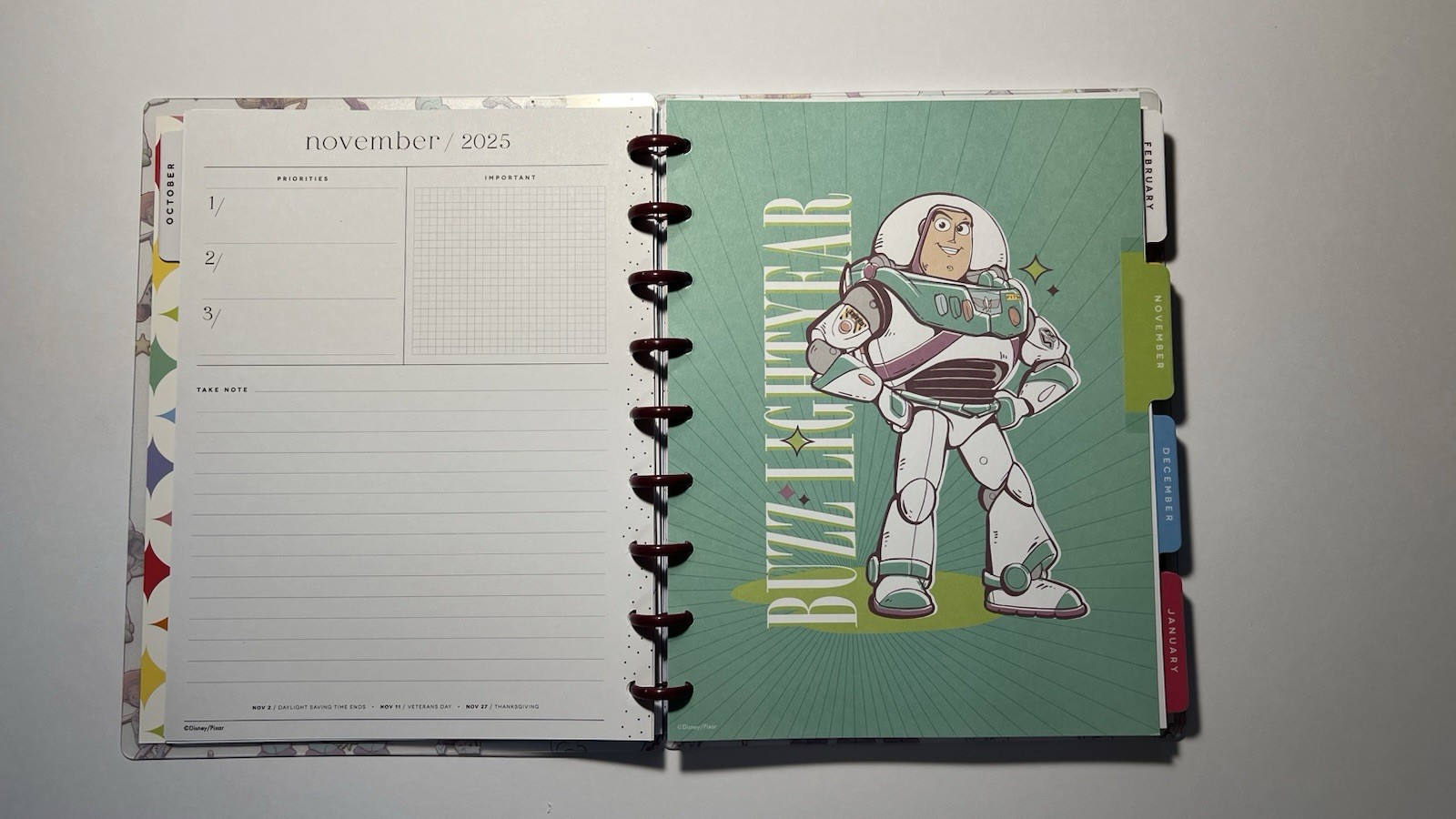 Happy Planner Disney Pixar Toy Story Large Weekly Monthly Planner 2025-2026 NEW