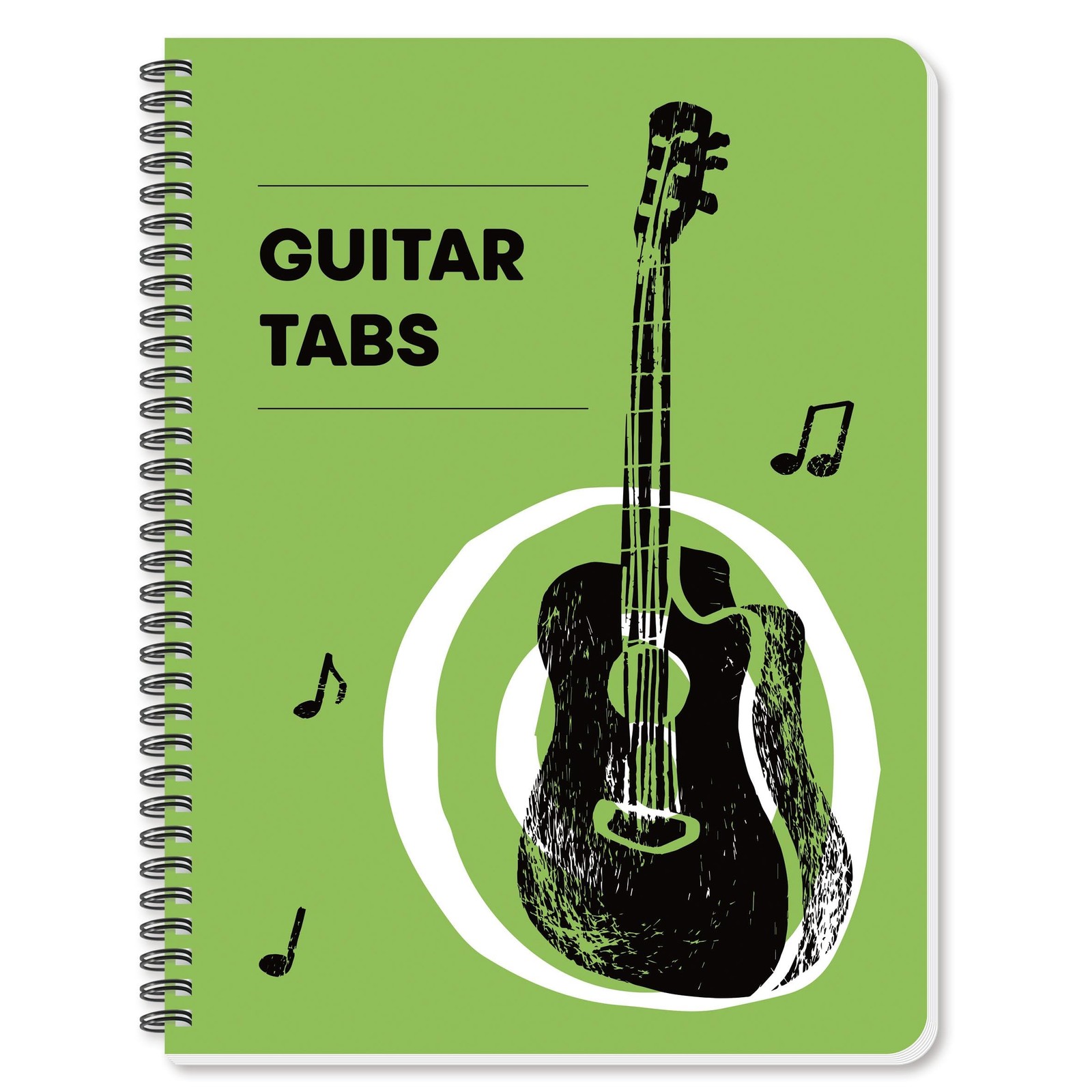 INKNOTE Guitar Tablature Notebook Blank Music Tabs Journal for multicolour