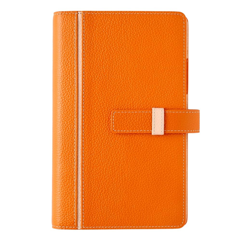 NOLTY Bindex System Planner Unit B15 Bible, 6-Hole, Orange