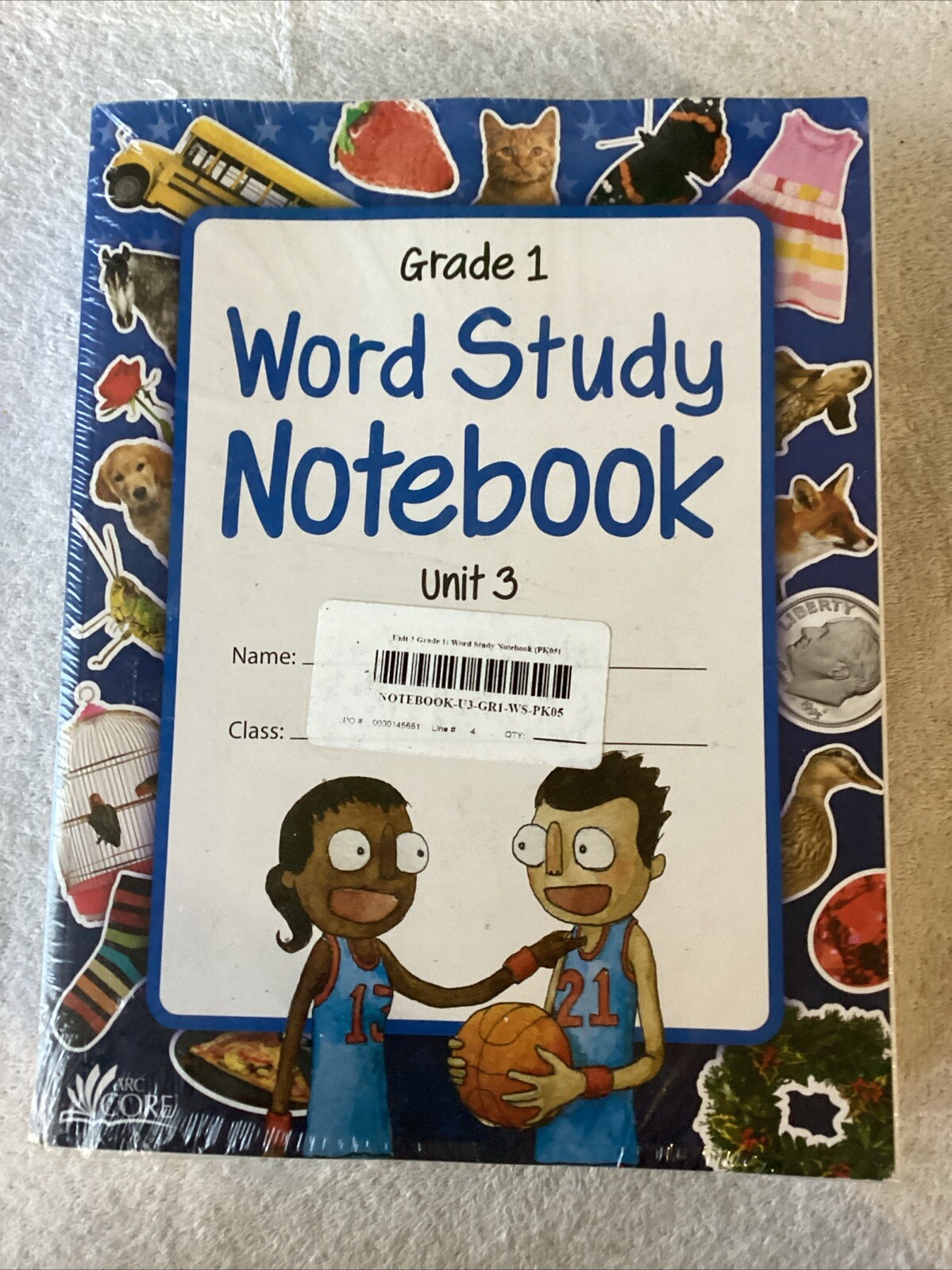 Word Study Notebook Unit 3 Pk Of 5 Notebook Set 75A