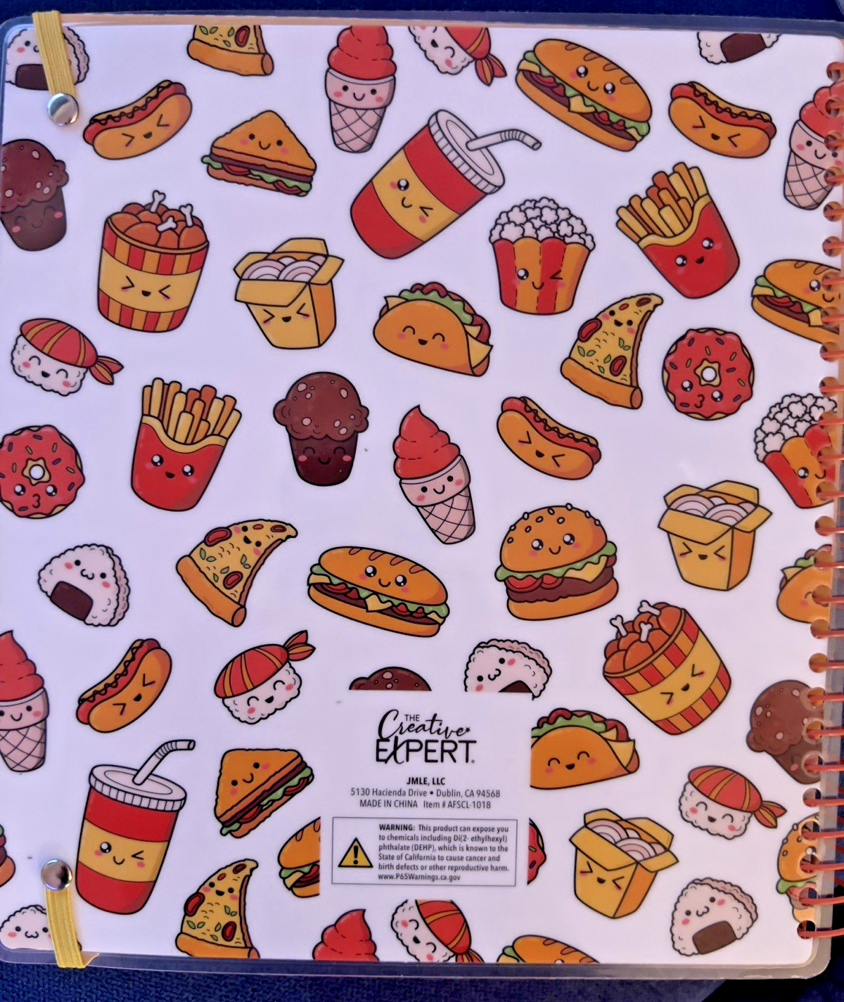 17 Month Planner FAST FOODIE Aug 2025 – Dec 2026 Weekly Planning Note Page Gift
