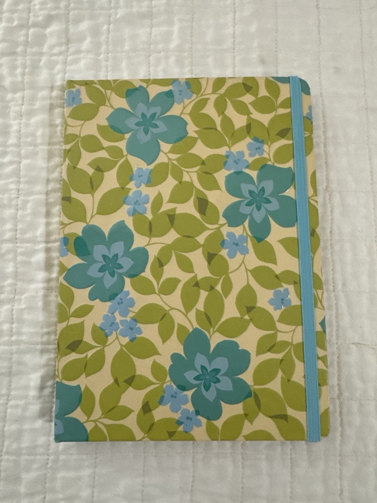 Peter Pauper Press Pressed Flowers Journal Elastic Band Lined Pages Vintage Y2K