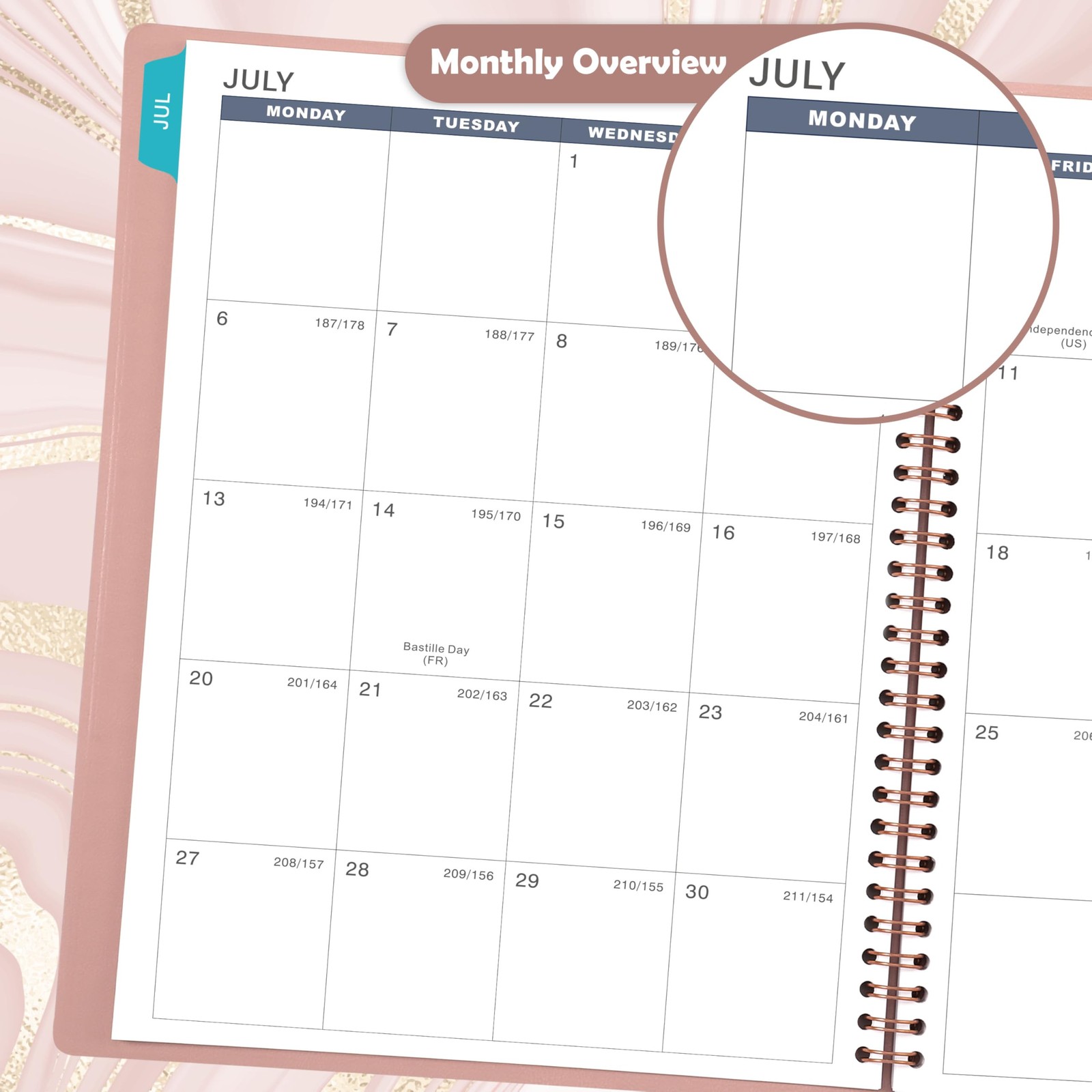 2026-2027 Appointment Book/Planner – Weekly Appointment Book 2026-2027, July …