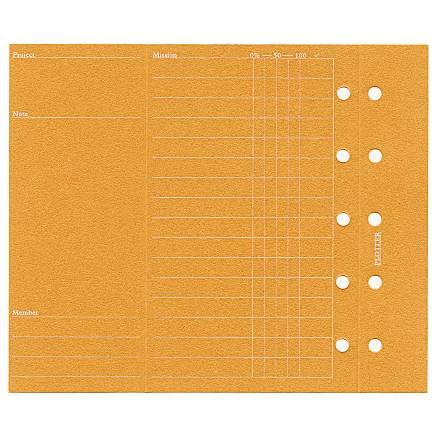 Japan NEW PLOTTER Knox PLT0008 M5 Project Manager 6-Color Assortment