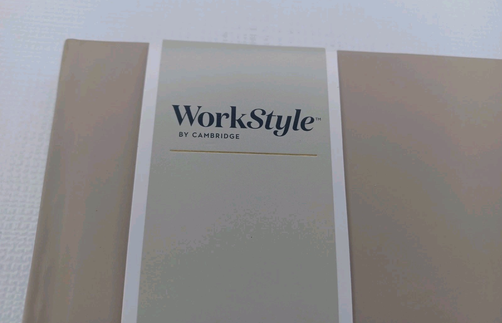 Cambridge Work Style Lined Notebook Hardcover Book 96 Sheets Circle Date Notes