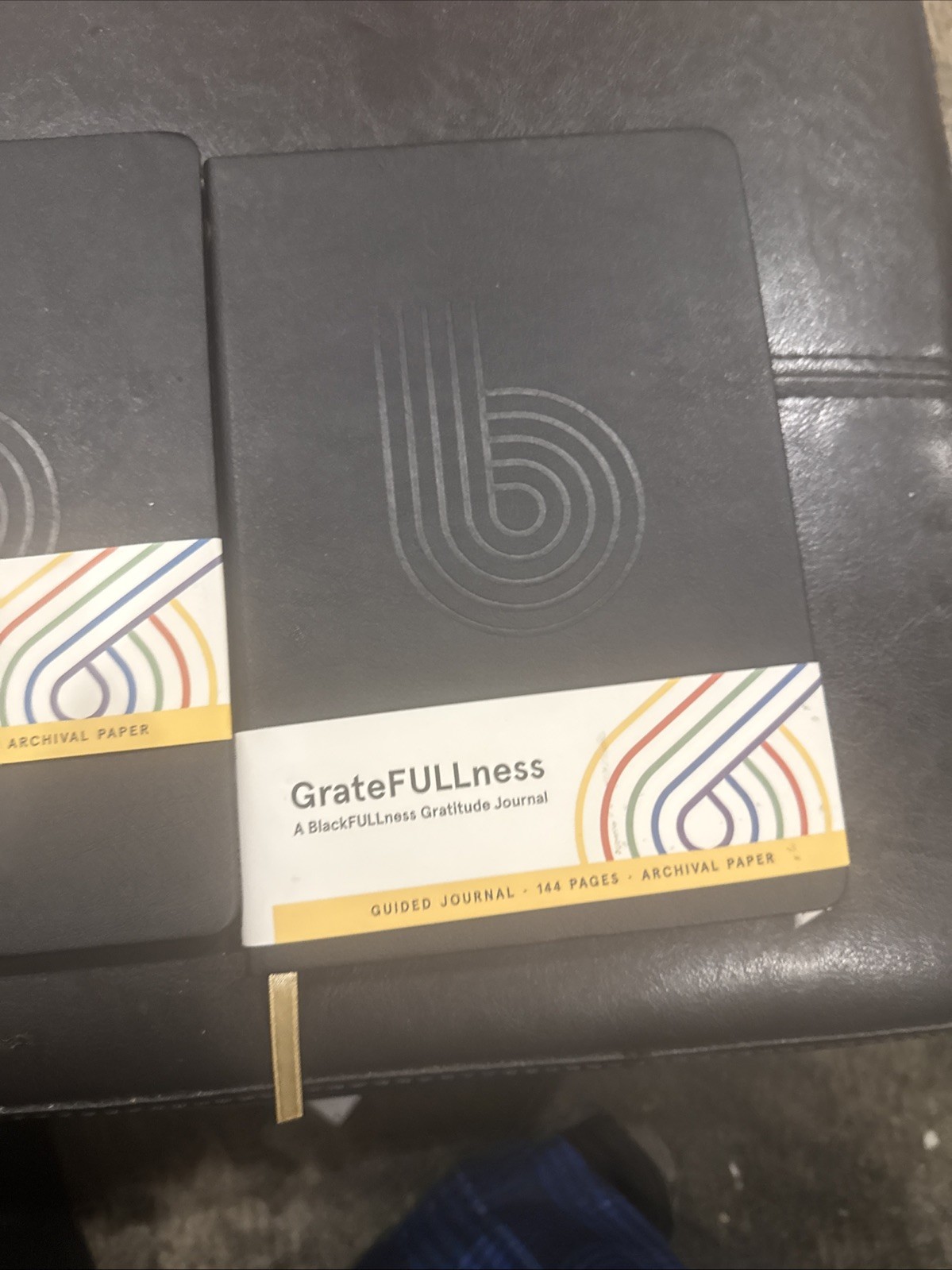 GrateFULLness BlackFULLness Gratitude Journal 144 Pages Guided Notebook Set 2