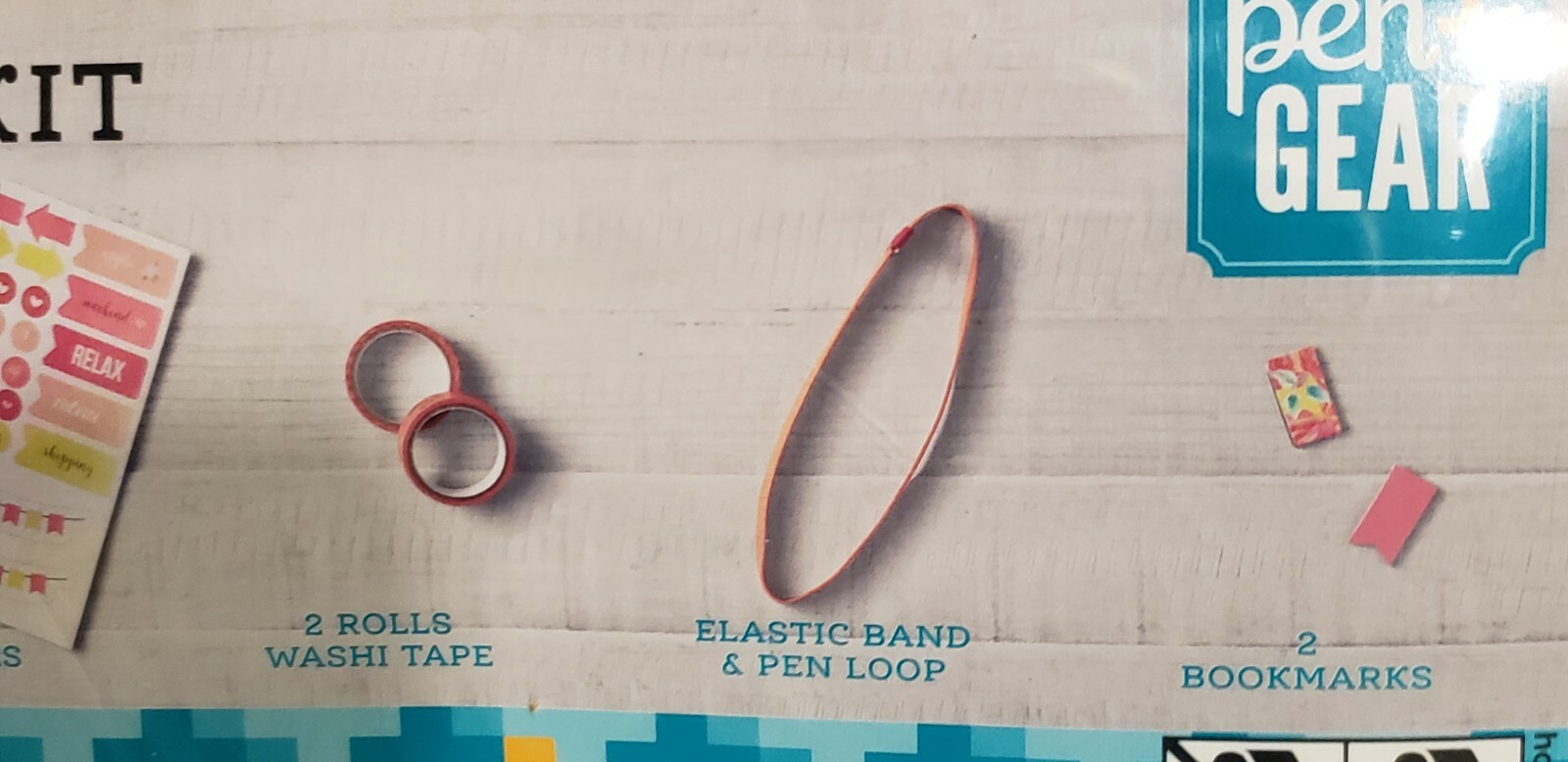 Pen + Gear Small Journal Kit 32 Pieces Orange