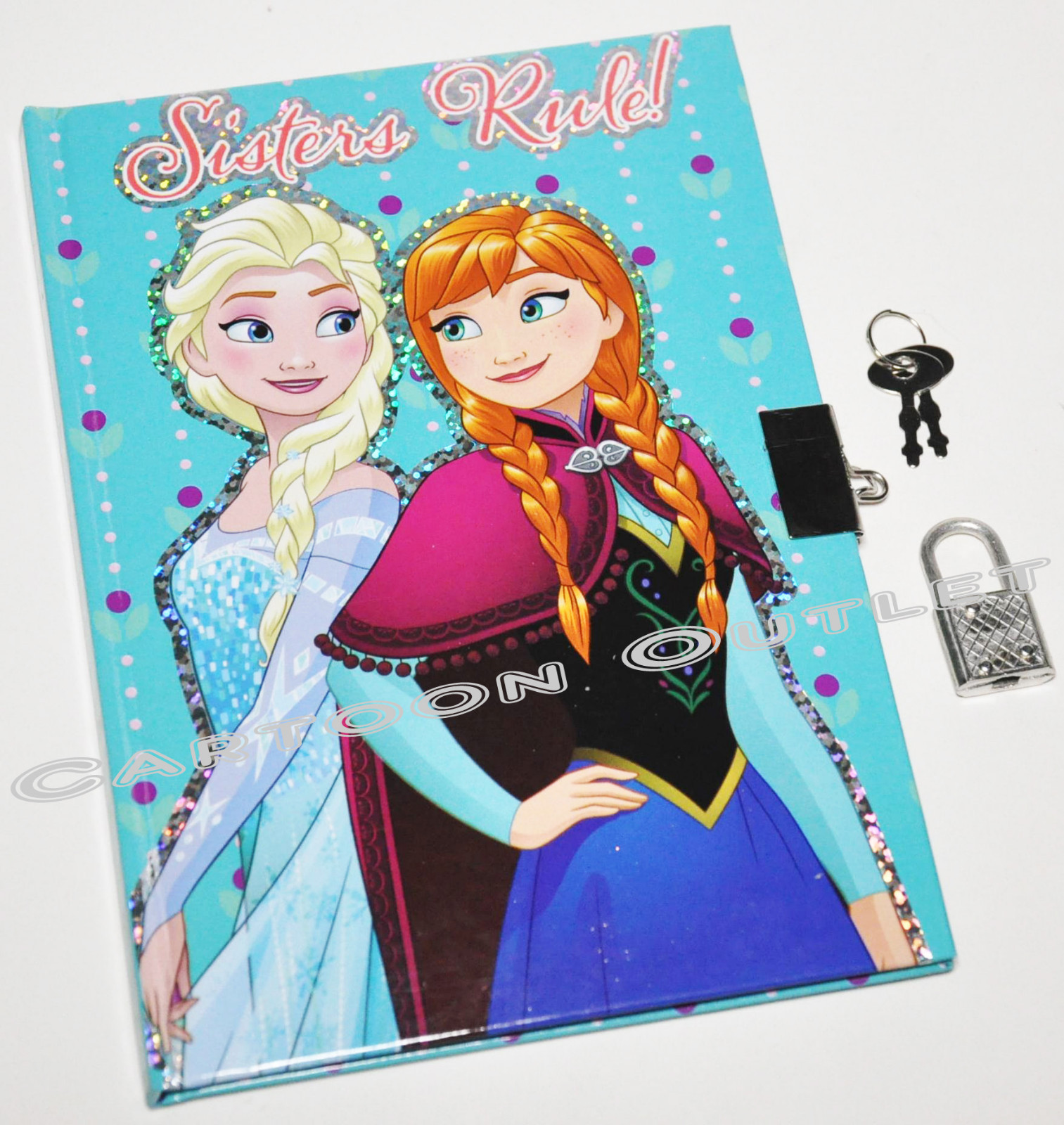 Disney Frozen Girls Lock And Key Diary