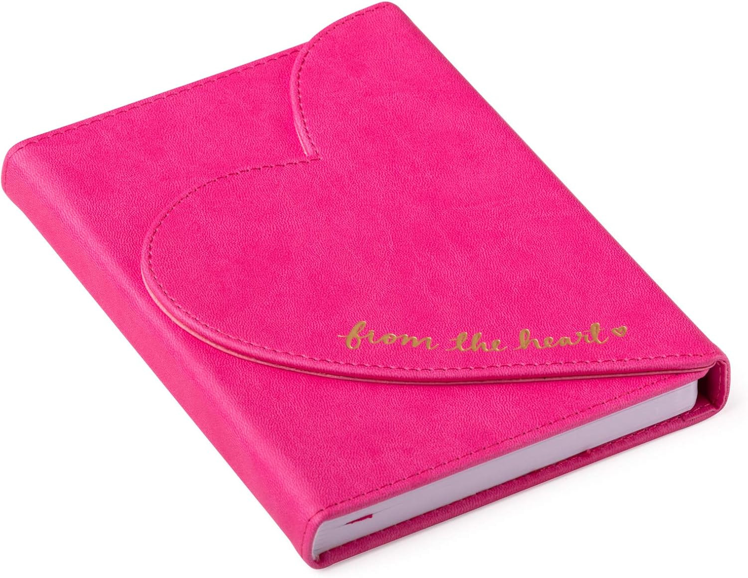 Eccolo Dayna Lee Love Journal & Notebook with Magnetic Heart Flap, 256 Acid-Free
