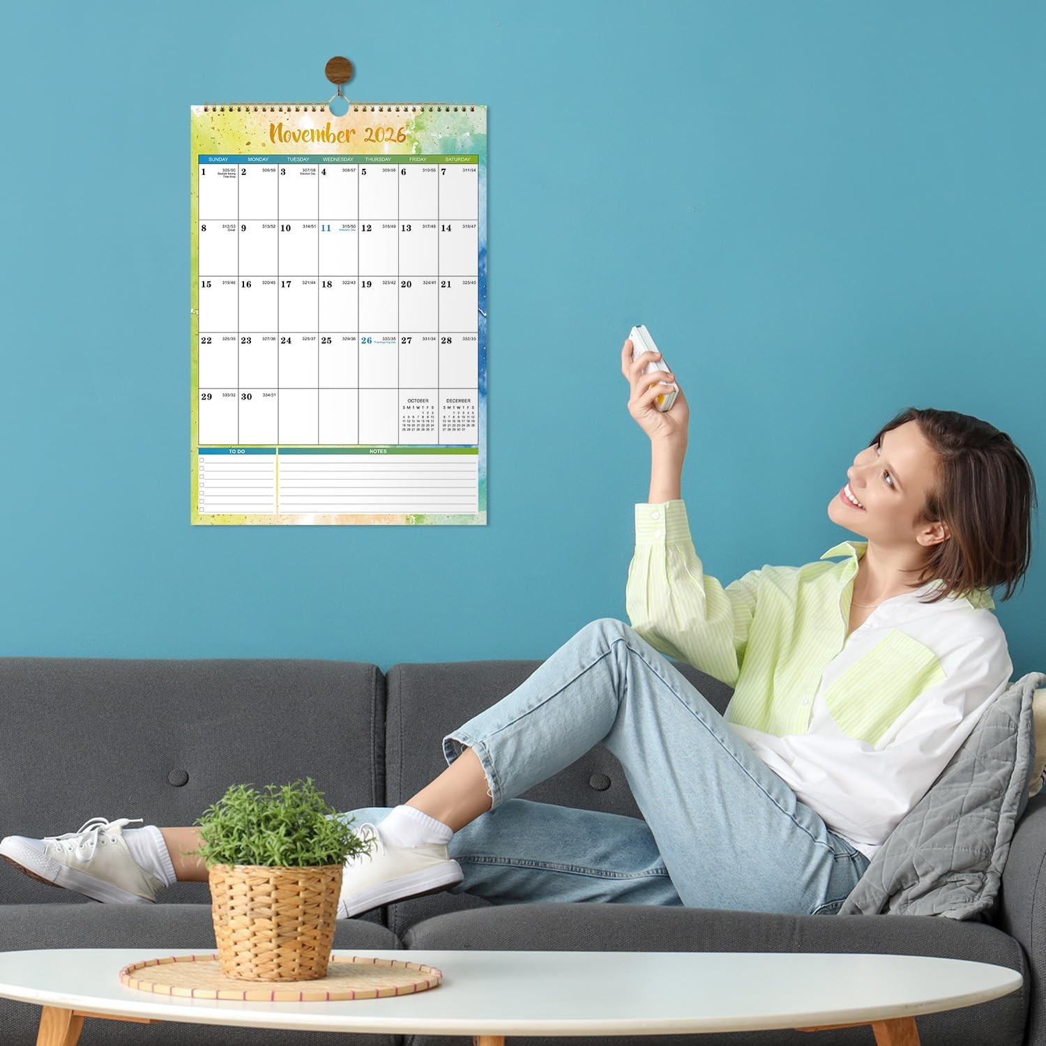 Calendar 2026-2027 – Wall 2026-2027, Jul. 2026 – Dec. 17″ x 12″