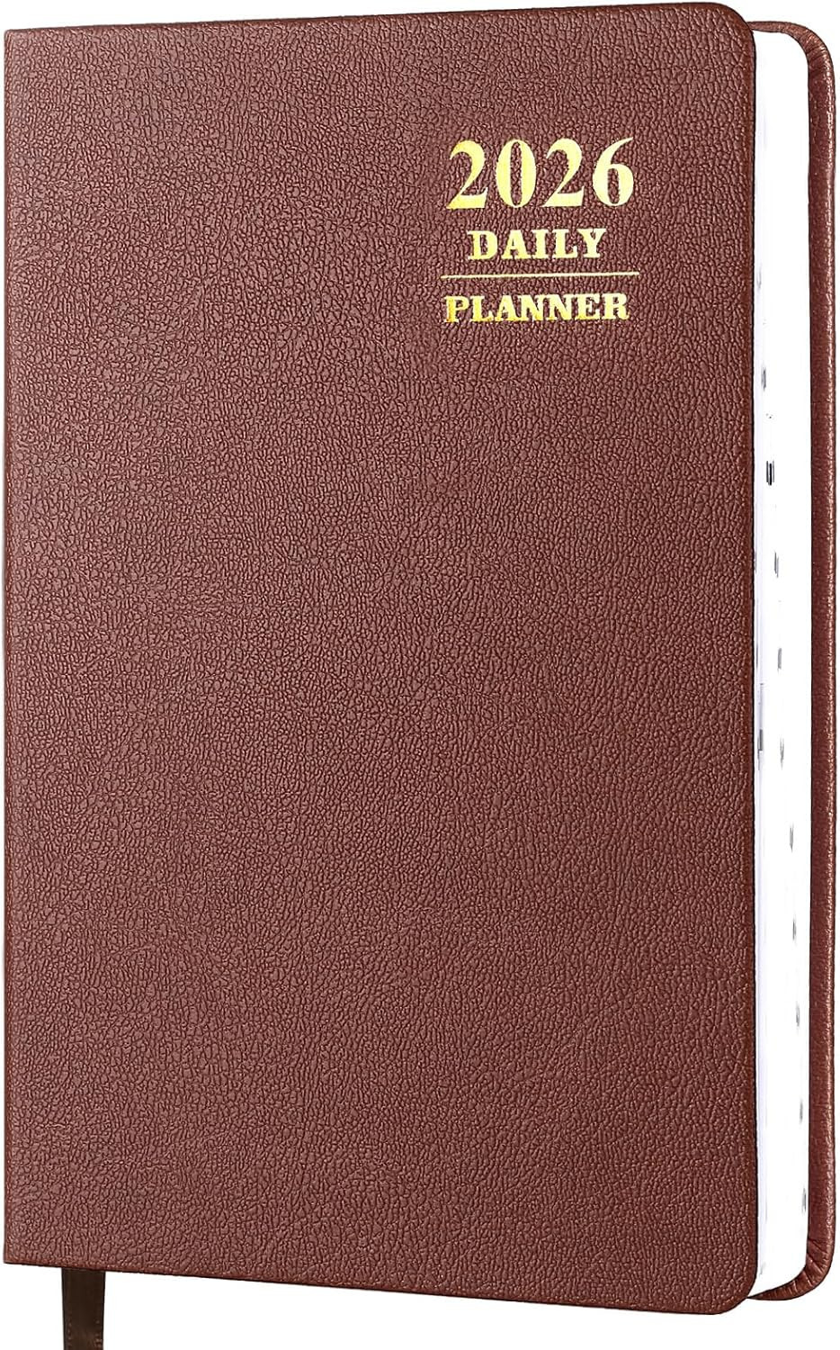 2026 Daily Hourly Planner – One Page a Day, 2026 Diary 5.7 X 8.3″ Hardcover Week