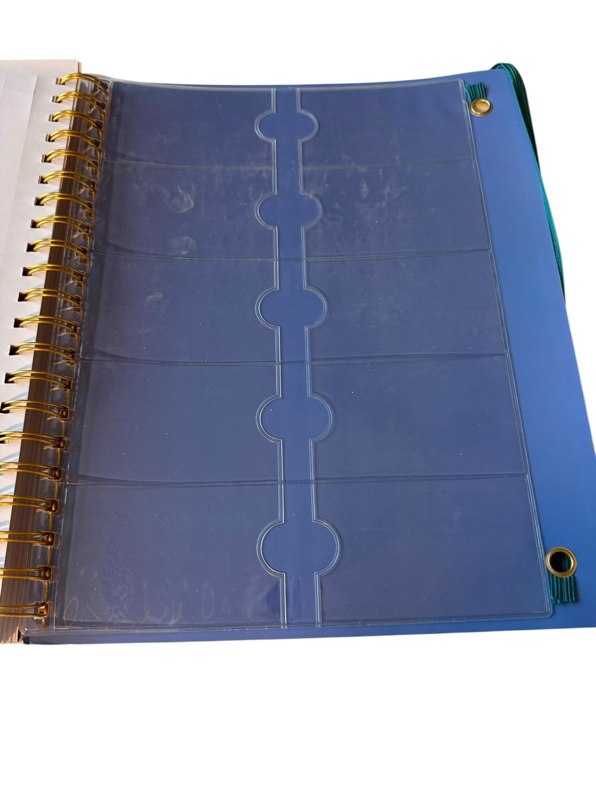 New Designer Papers Ultimate Planner 11 X 8.5 Peacock Colorful Tab Dividers