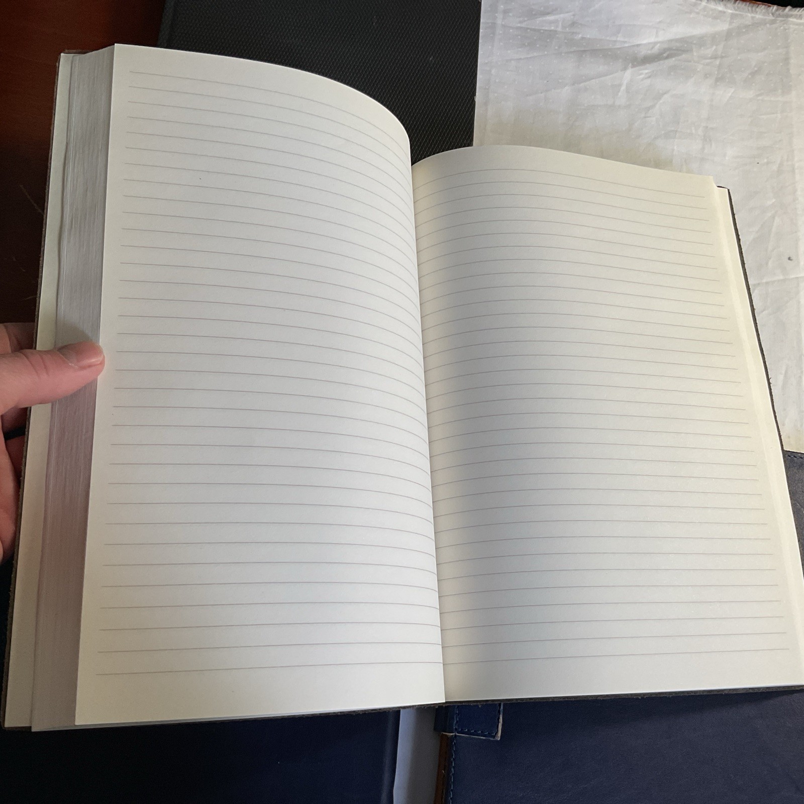 Leather Journal Notebooks Lined Lot of 4 PRATESI FLORENCE TEMPO ECCOLO ITALY NOS