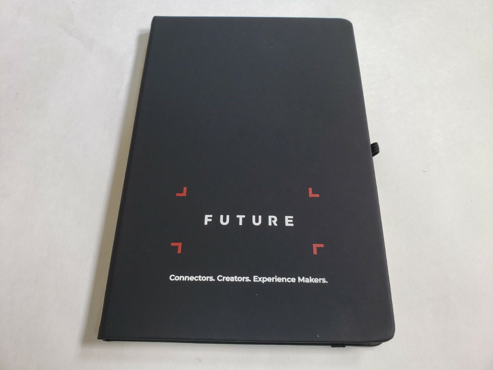 Lot Of 5 Future Black Lined Solid Cover Journal Notebooks 5.5 X 8.5 Inch